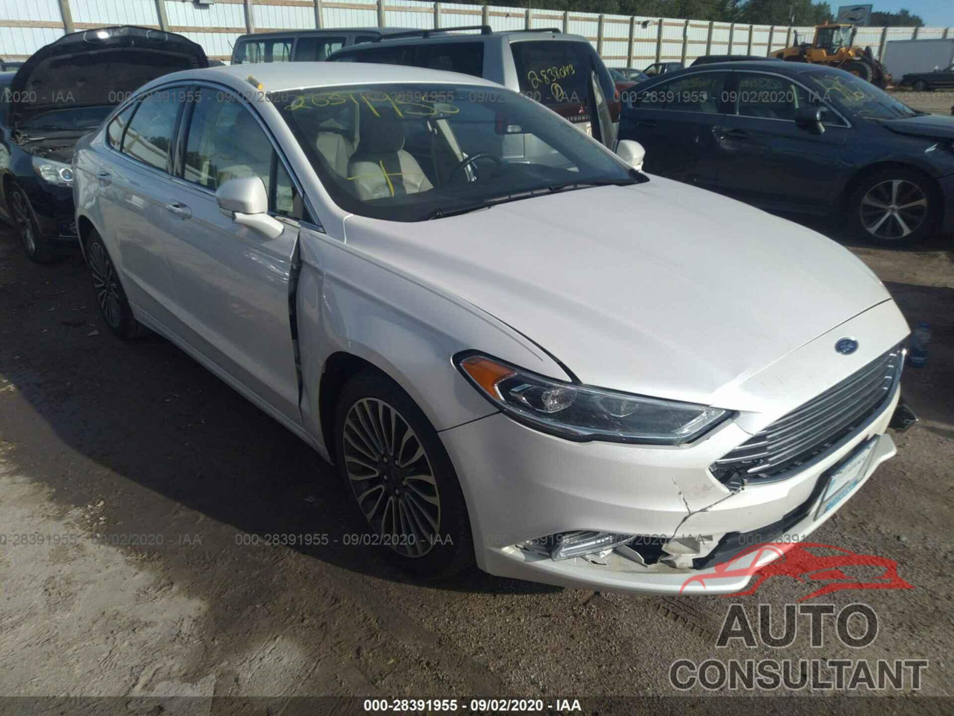 FORD FUSION 2017 - 3FA6P0T92HR251765