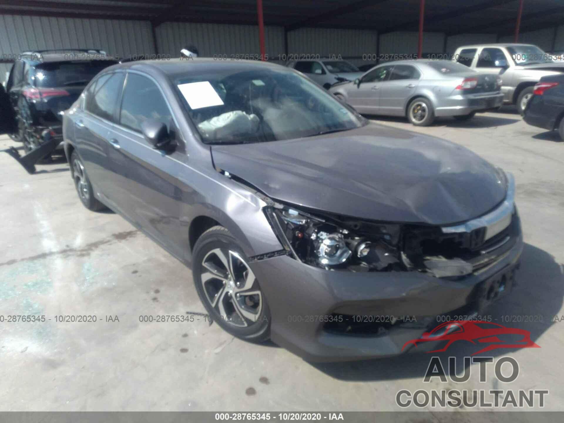 HONDA ACCORD SEDAN 2016 - 1HGCR2F38GA068942