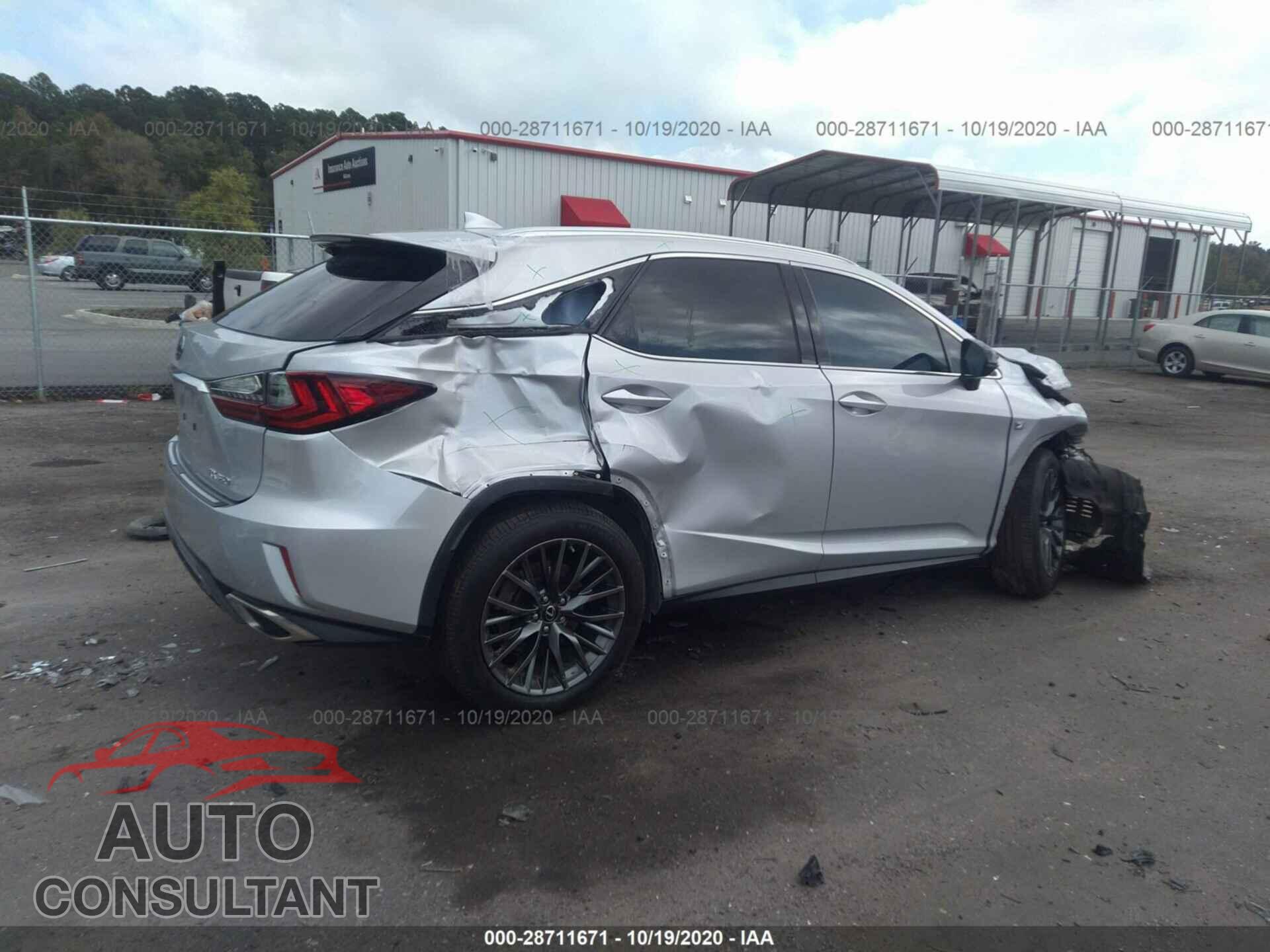 LEXUS RX 2017 - 2T2BZMCA3HC076982
