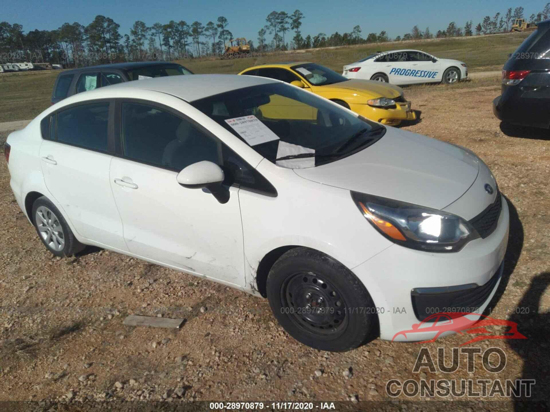 KIA RIO 2017 - KNADM4A30H6016341