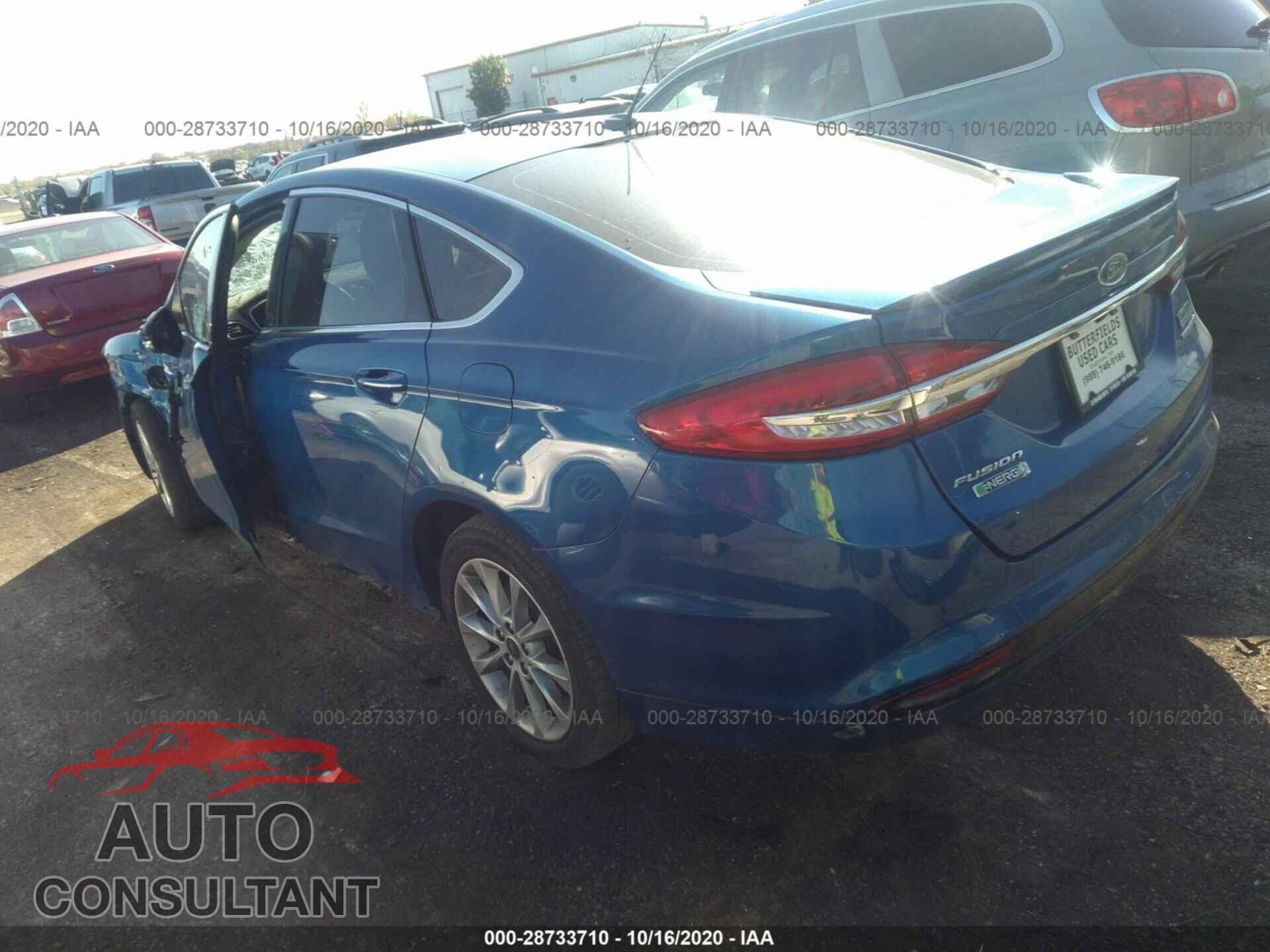 FORD FUSION ENERGI 2017 - 3FA6P0SU7HR255199