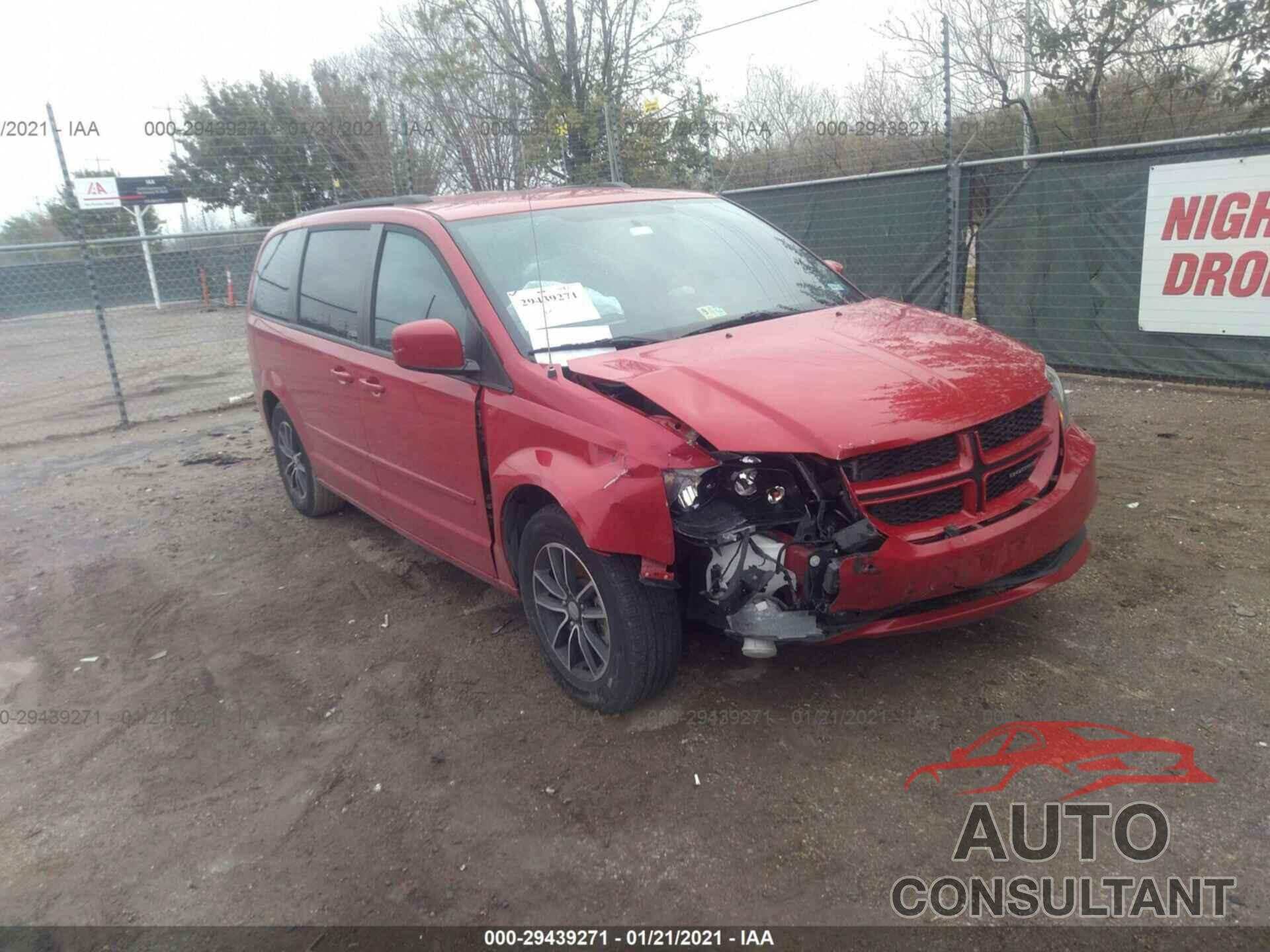 DODGE GRAND CARAVAN 2016 - 2C4RDGEGXGR103257