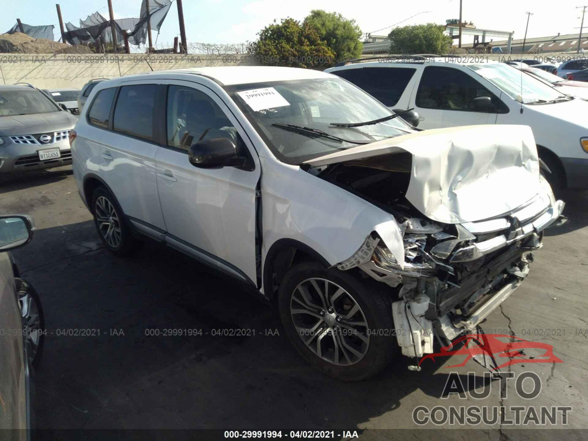 MITSUBISHI OUTLANDER 2016 - JA4AD2A33GZ000183