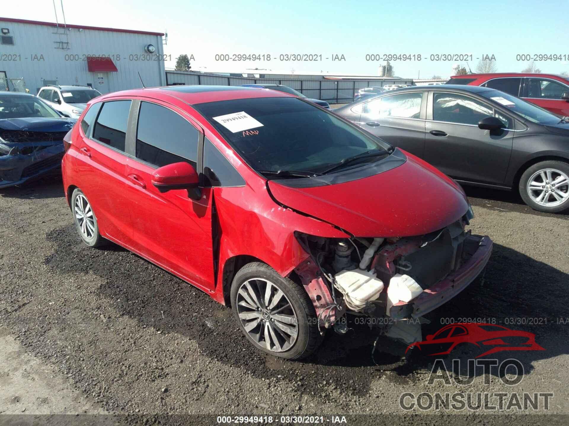 HONDA FIT 2016 - JHMGK5H74GX036894