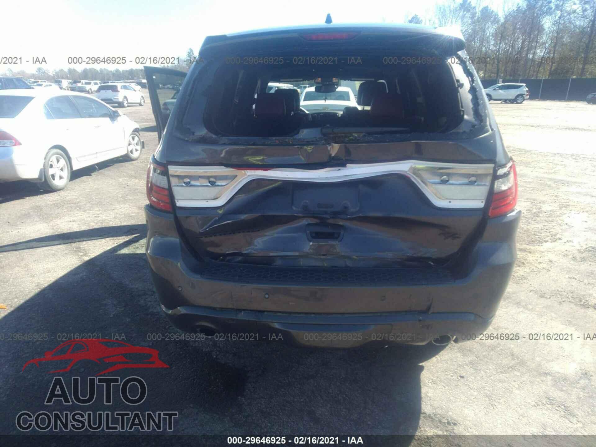 DODGE DURANGO 2017 - 1C4SDHCT0HC690330
