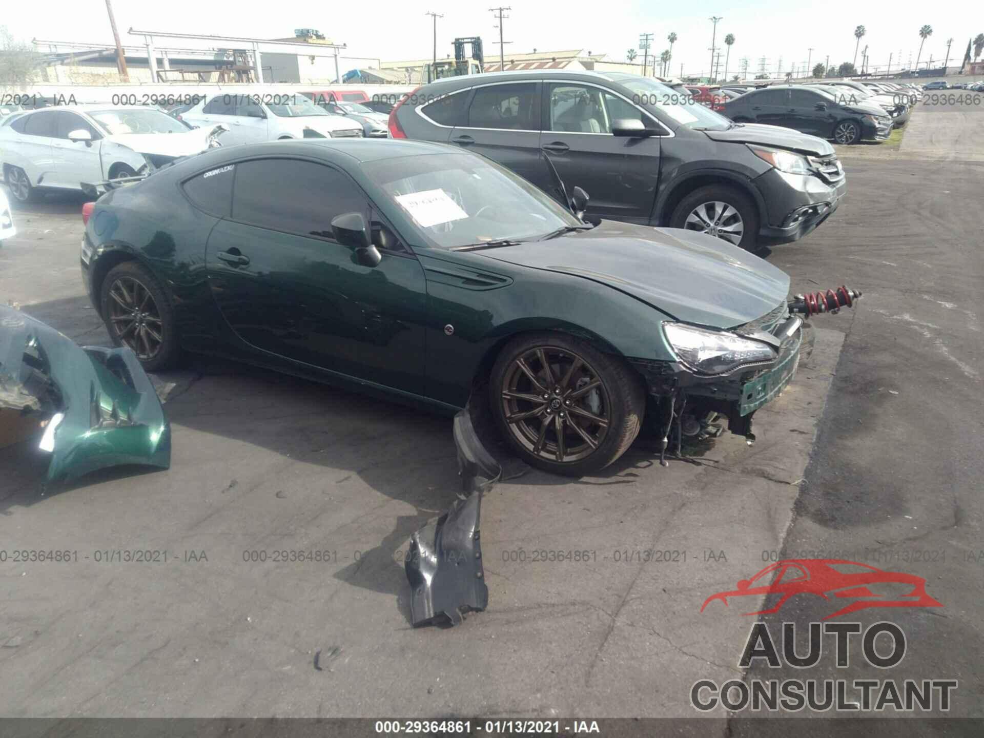 TOYOTA 86 2020 - JF1ZNAE12L9750084