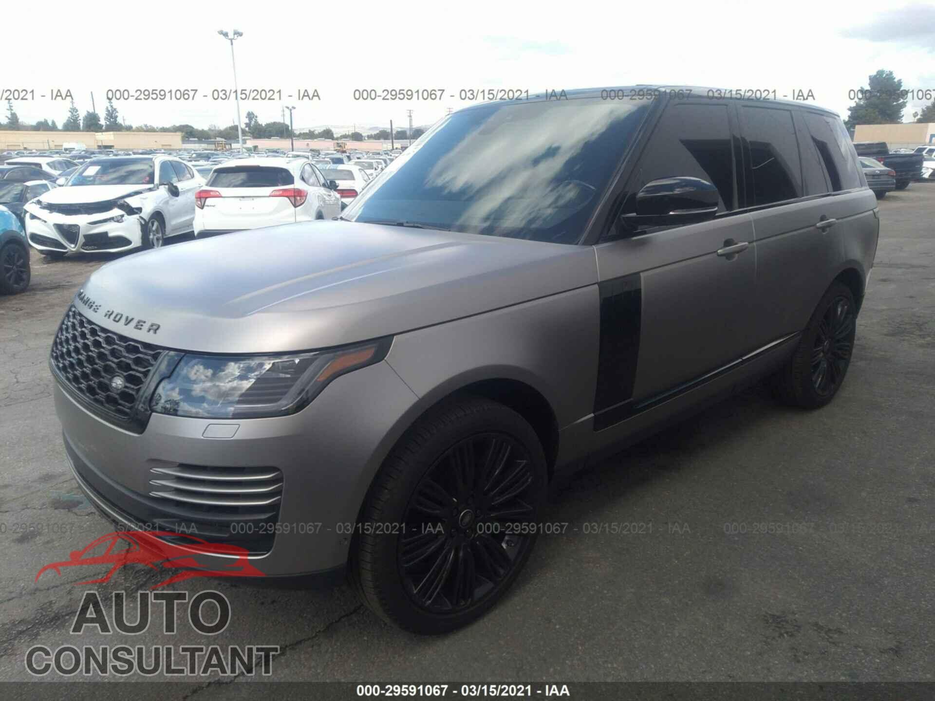 LAND ROVER RANGE ROVER 2021 - SALGS2SE9MA421320