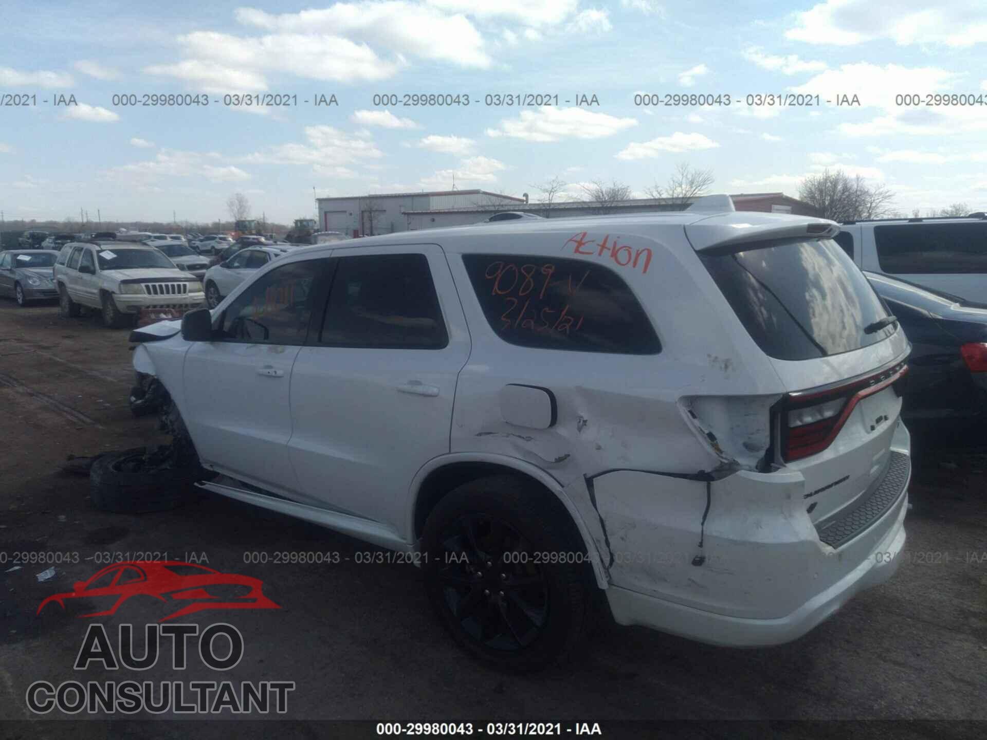 DODGE DURANGO 2018 - 1C4SDJCTXJC209089
