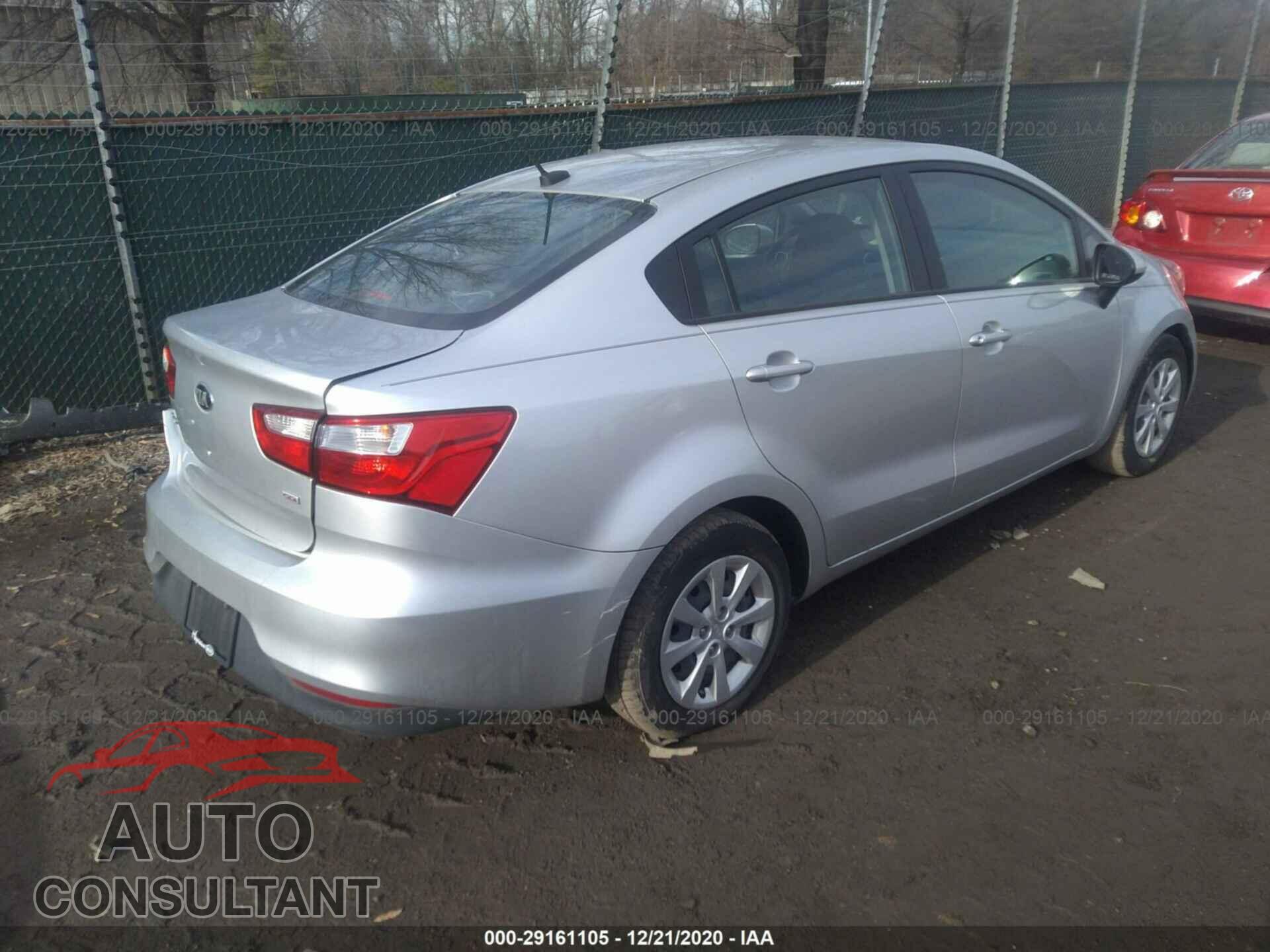 KIA RIO 2017 - KNADM4A32H6051558
