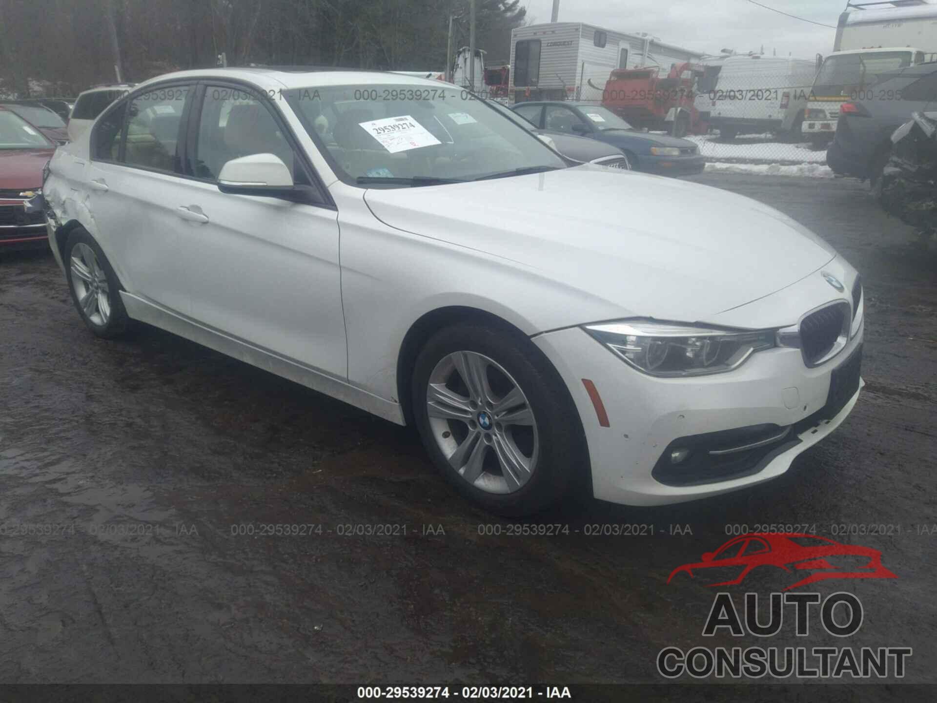 BMW 3 SERIES 2016 - WBA8E3G53GNT76791