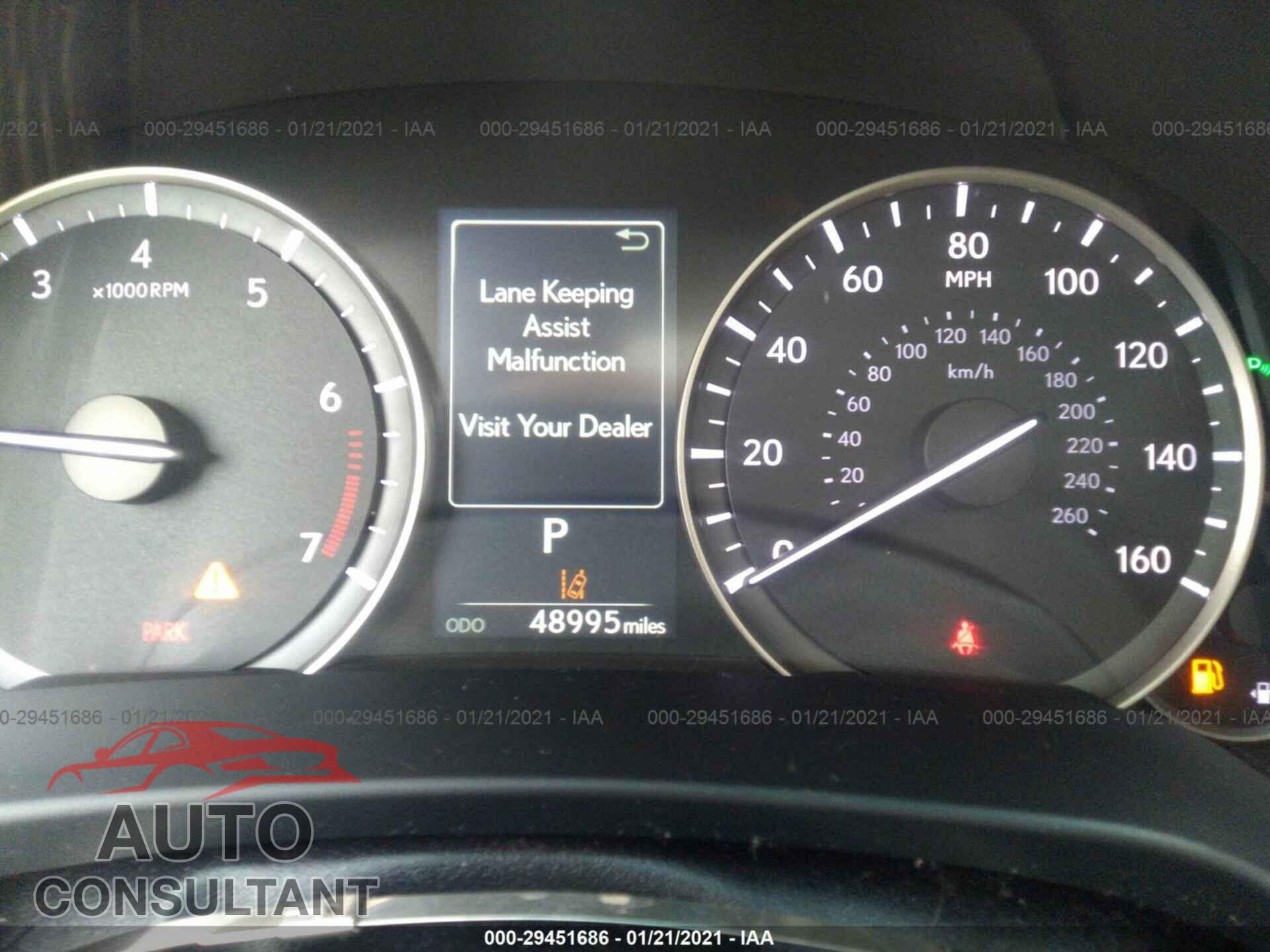 LEXUS RX 350 2016 - 2T2BZMCA8GC053437