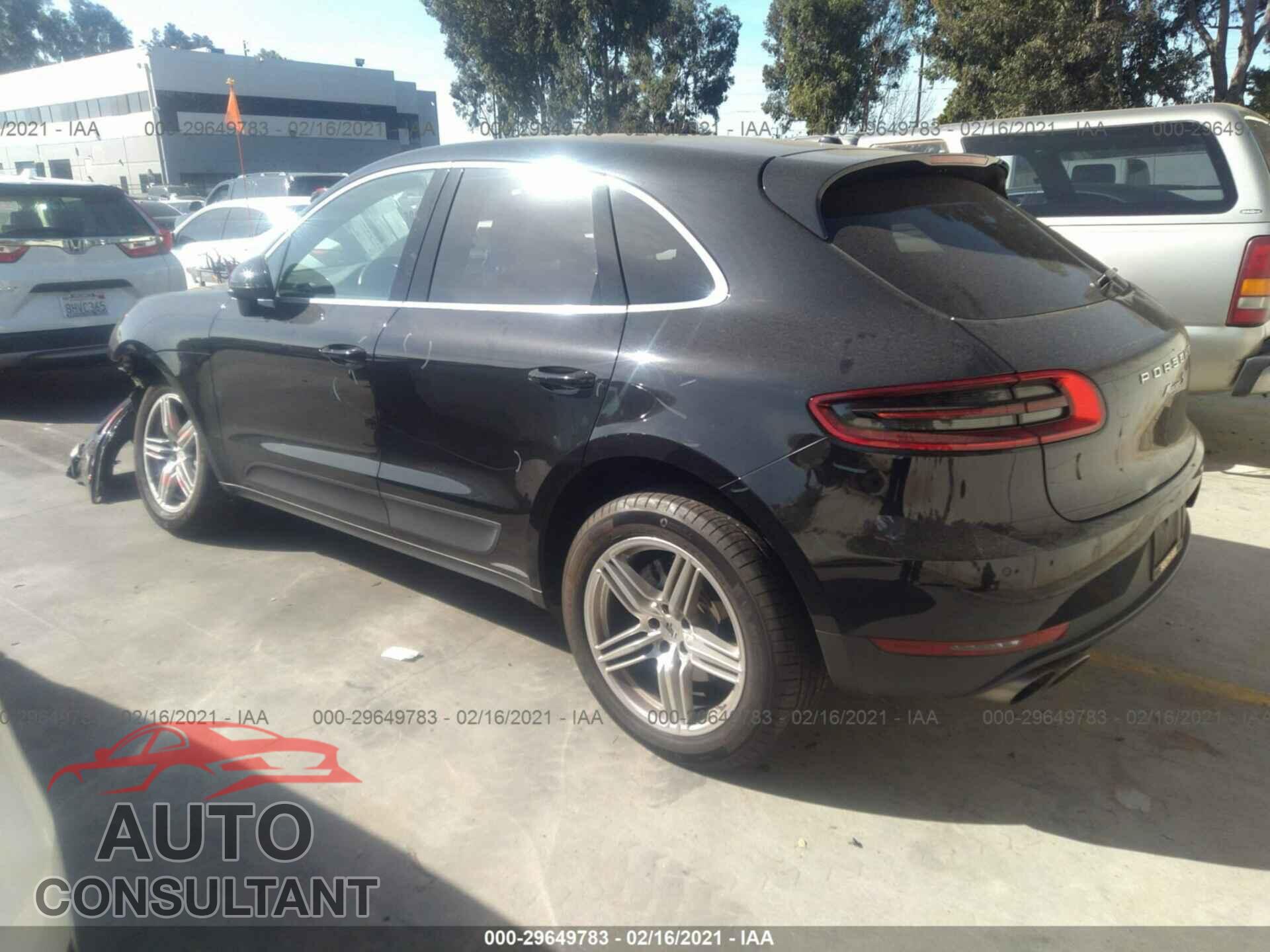 PORSCHE MACAN 2016 - WP1AB2A57GLB45919