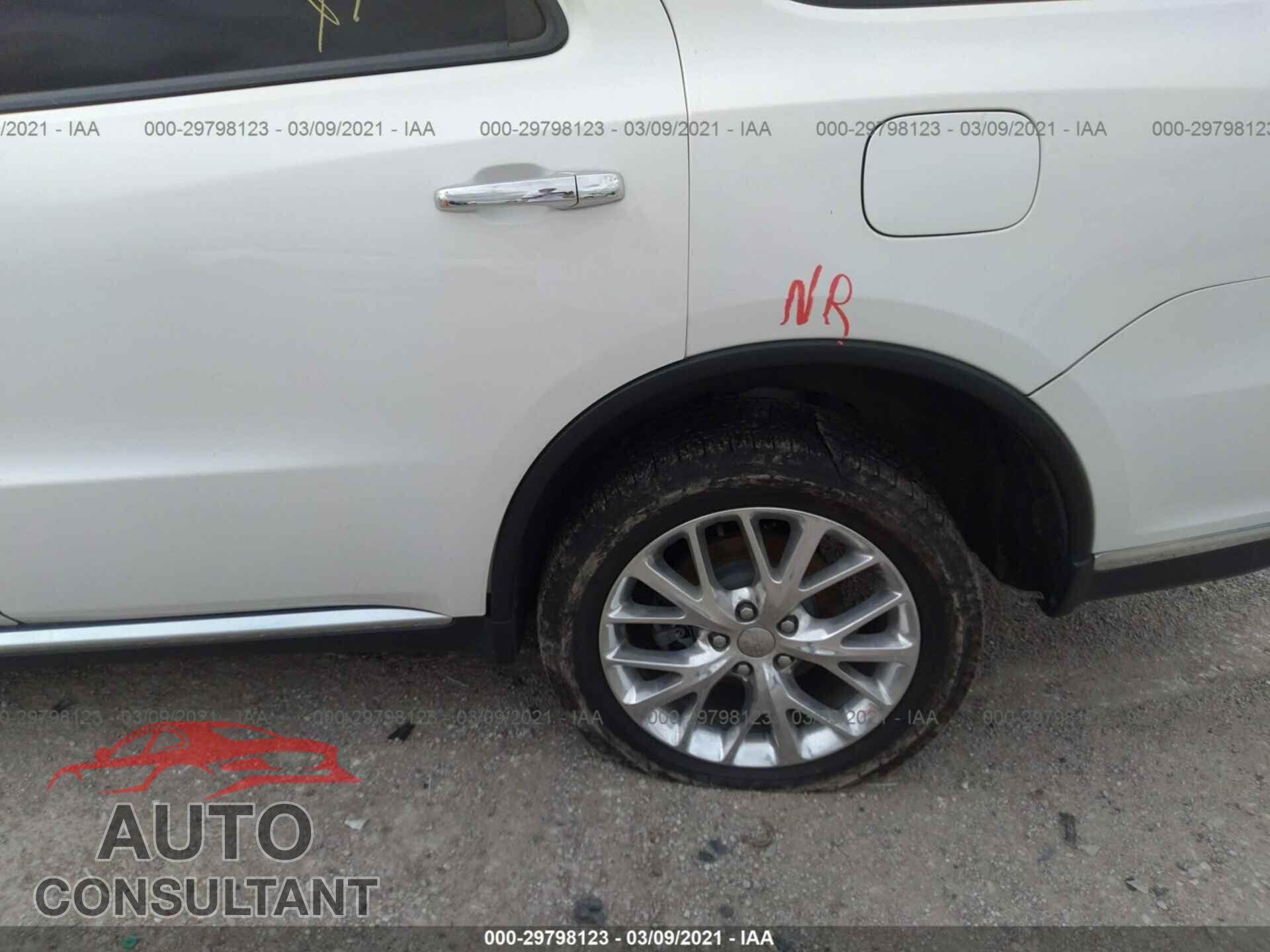 DODGE DURANGO 2017 - 1C4RDHAG6HC709175