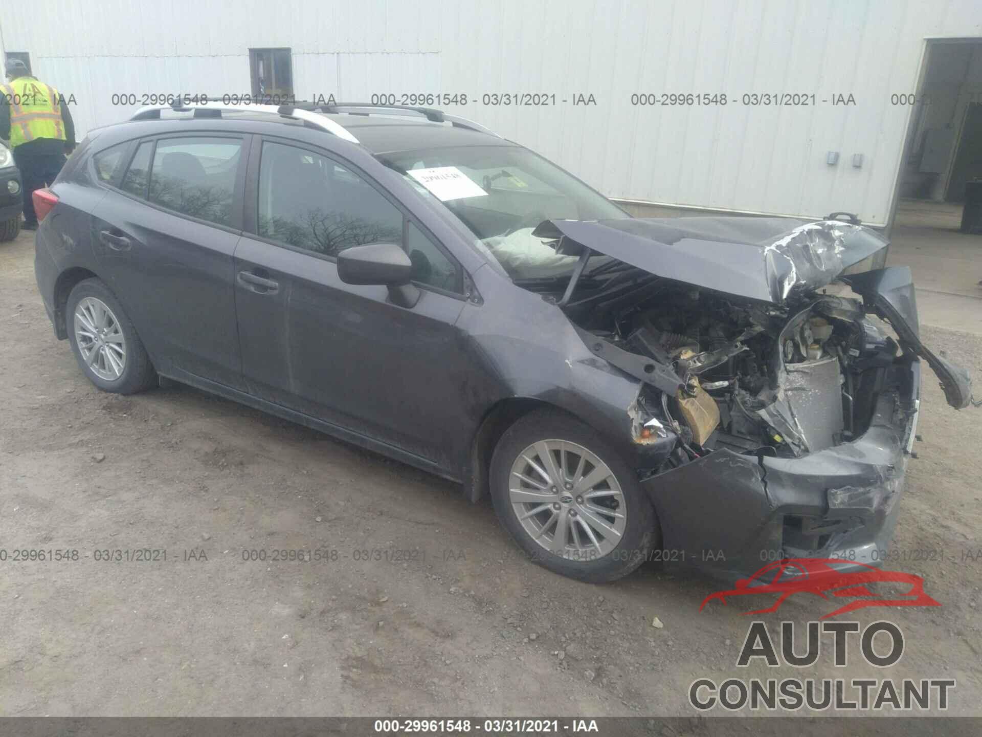 SUBARU IMPREZA 2018 - 4S3GTAB64J3734301