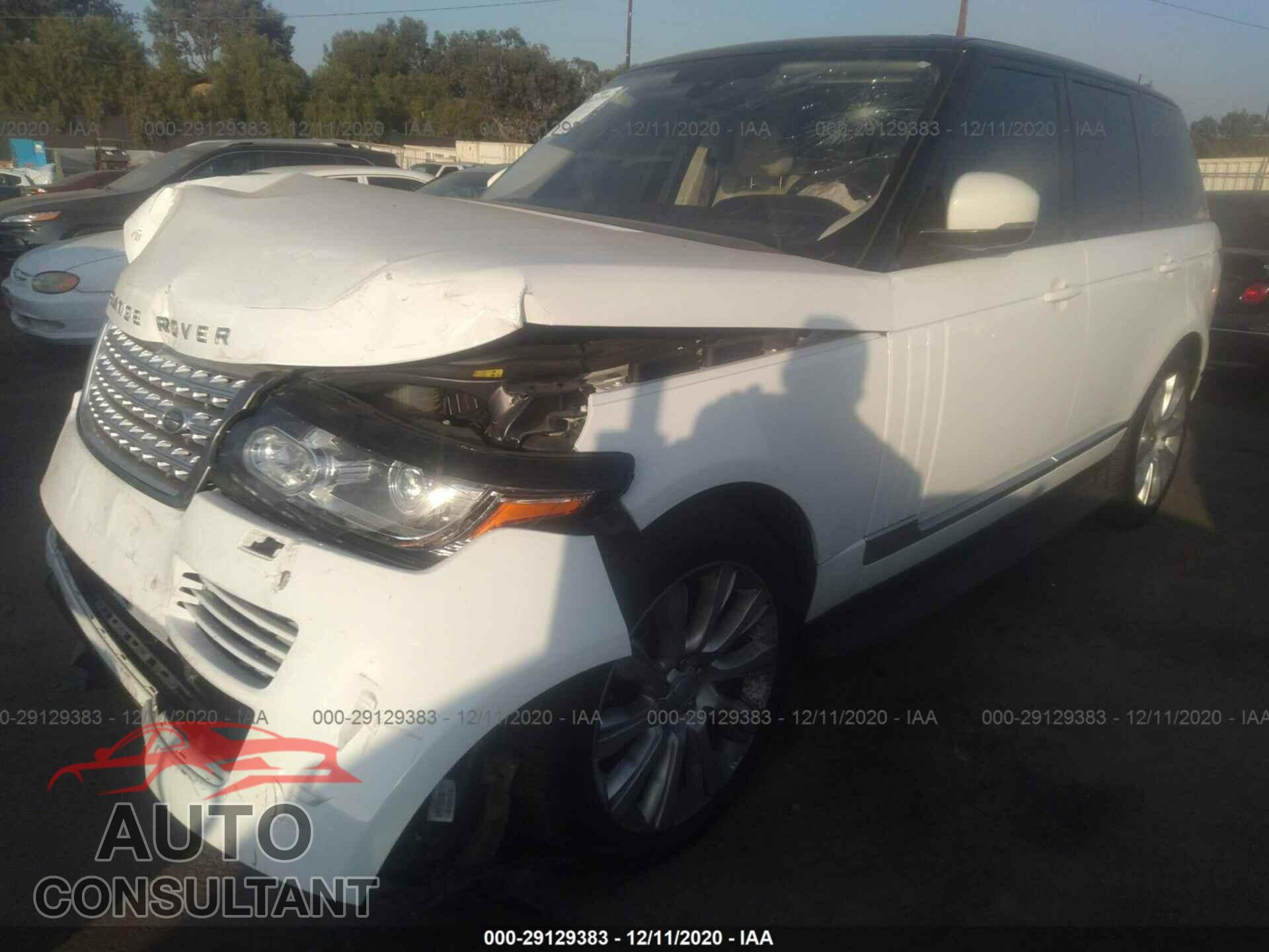 LAND ROVER RANGE ROVER 2016 - SALGS2EF2GA246286