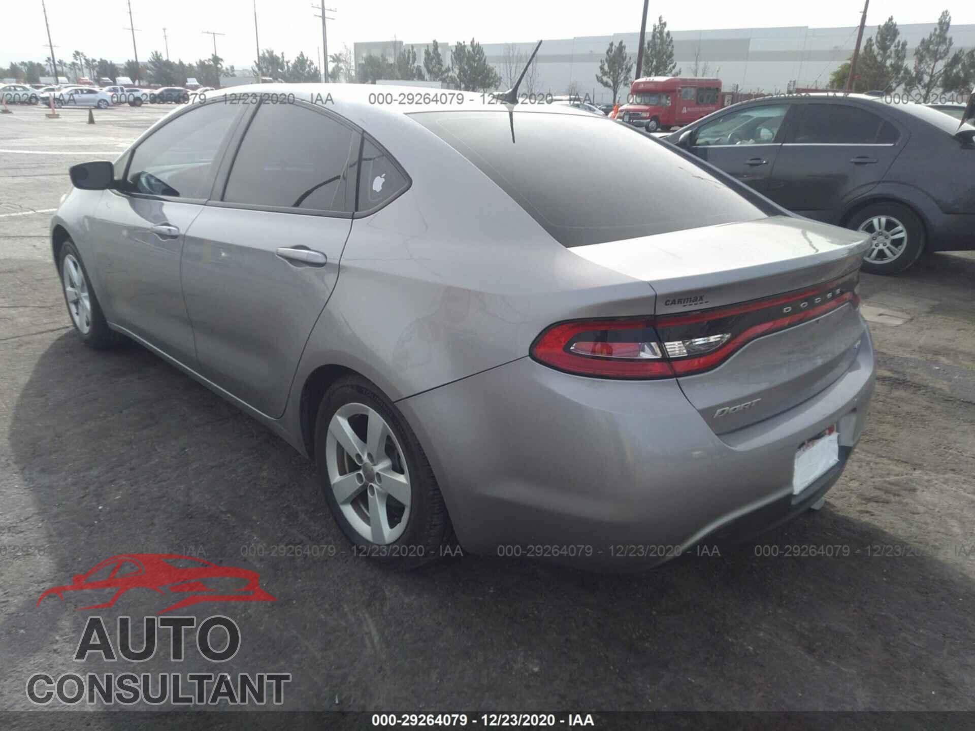 DODGE DART 2016 - 1C3CDFBB3GD605625
