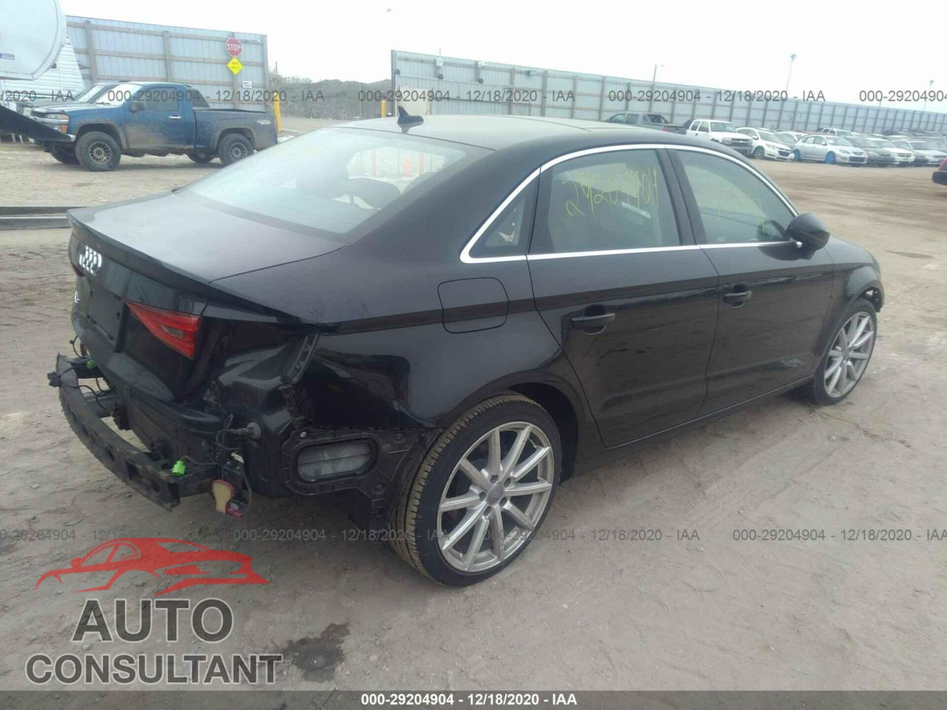 AUDI A3 2016 - WAUC7GFF4G1062130