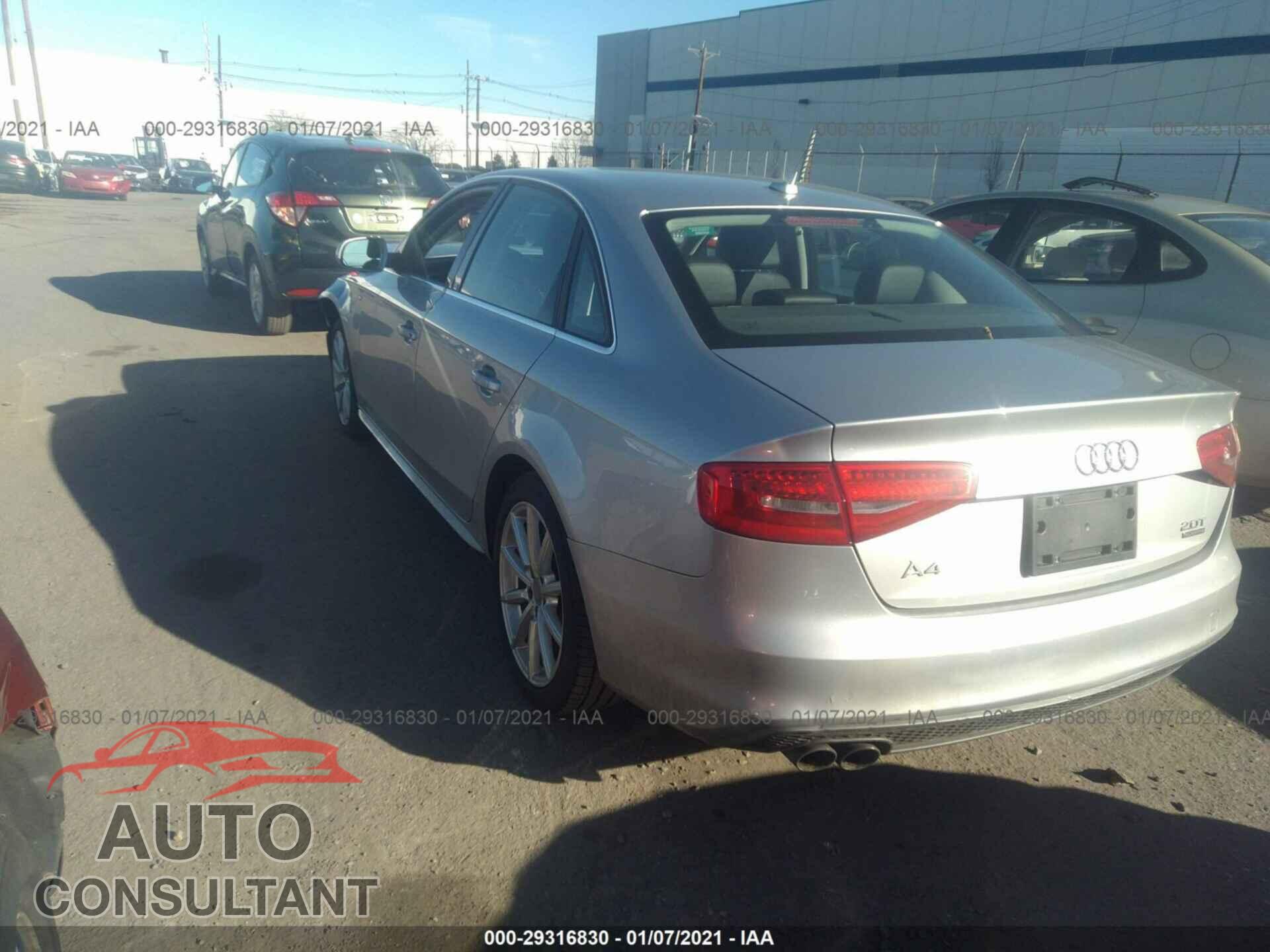 AUDI A4 2016 - WAUBFAFL9GN018618