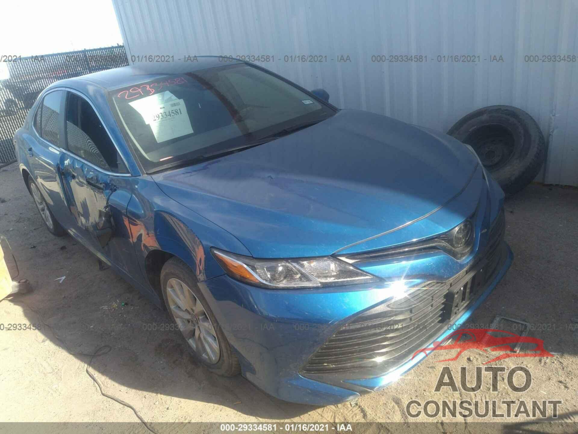 TOYOTA CAMRY 2019 - 4T1B11HK7KU281741