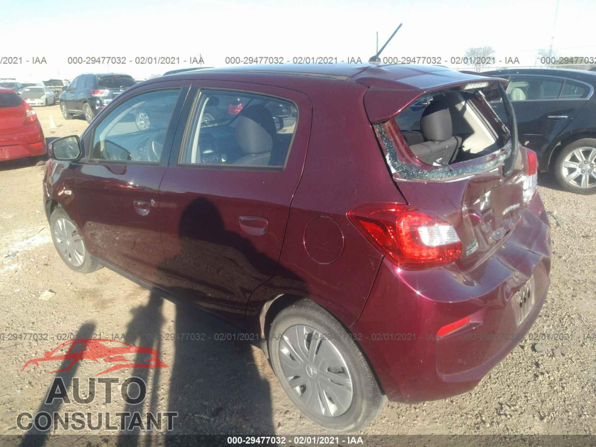 MITSUBISHI MIRAGE 2018 - ML32A3HJ3JH009348