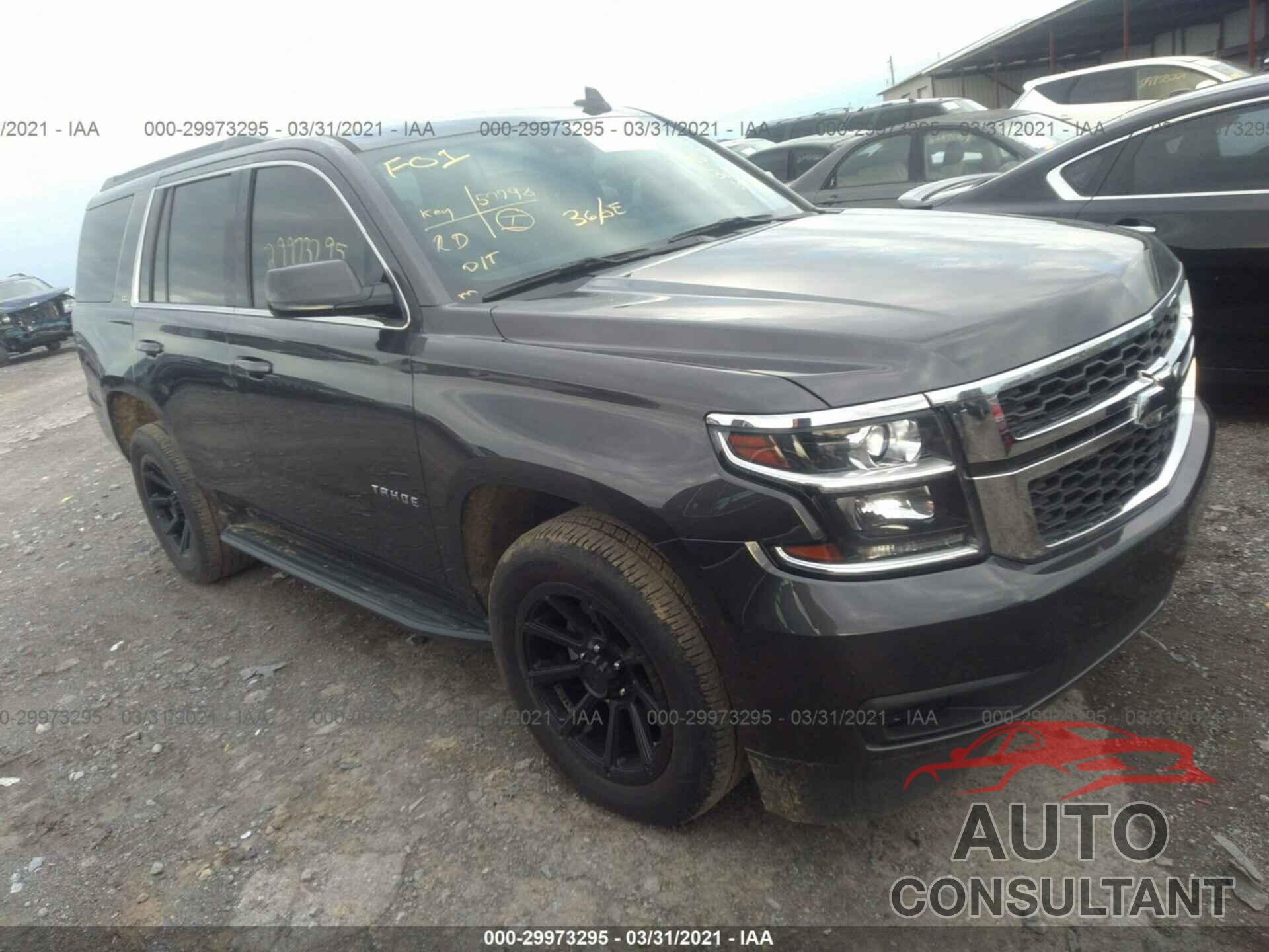 CHEVROLET TAHOE 2016 - 1GNSKBKC8GR405297