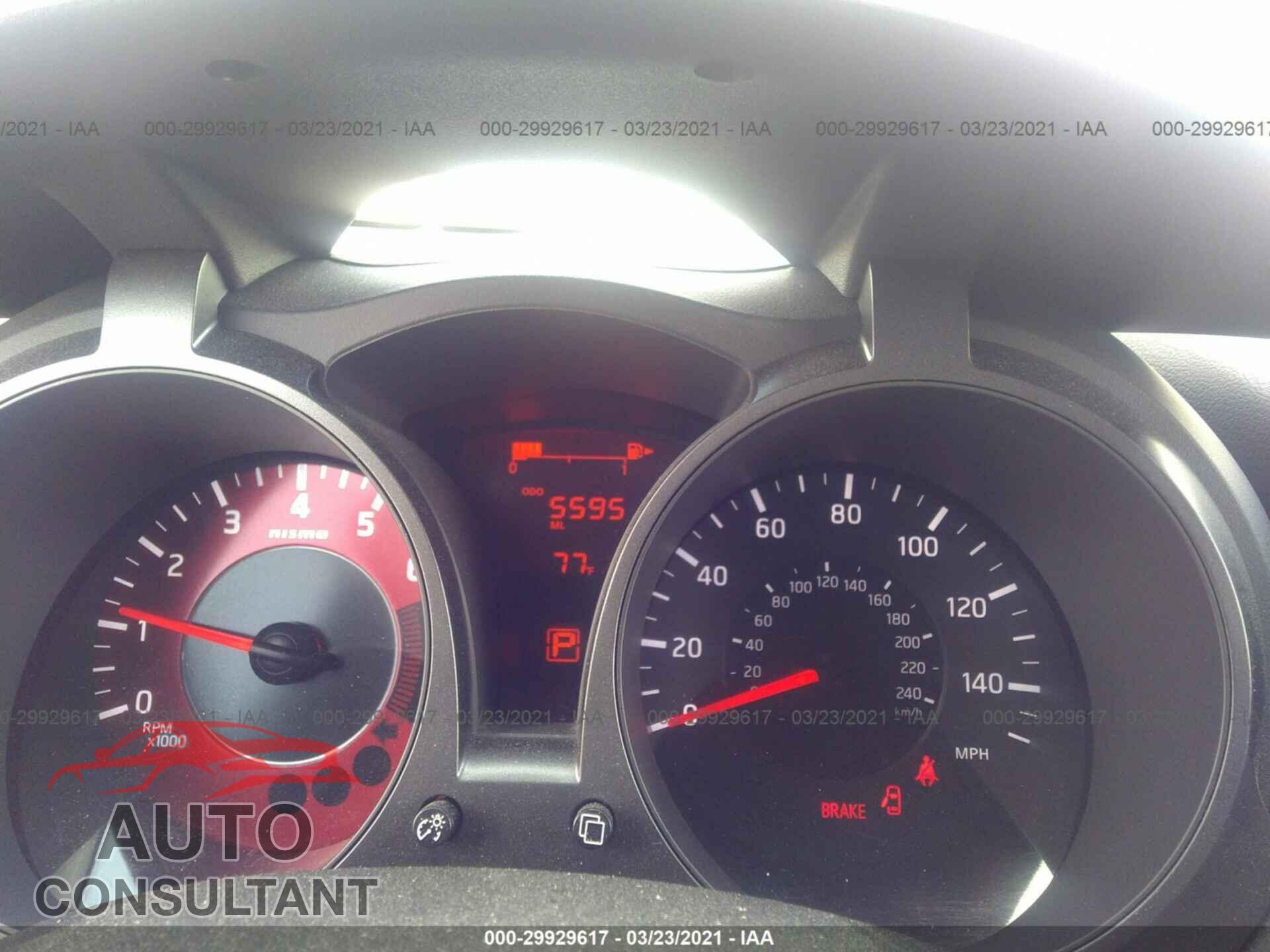 NISSAN JUKE 2017 - JN8AF5MV7HT751018