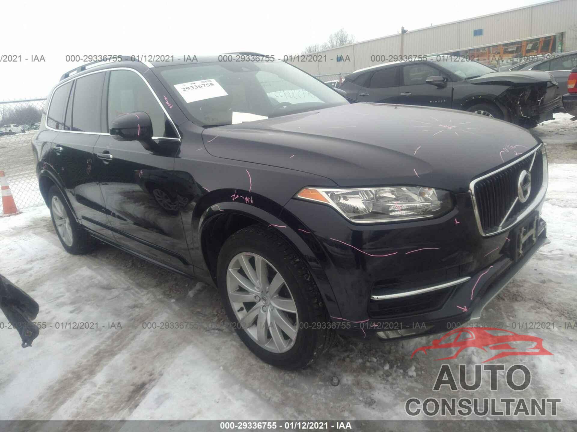 VOLVO XC90 2016 - YV4A22PK9G1013641