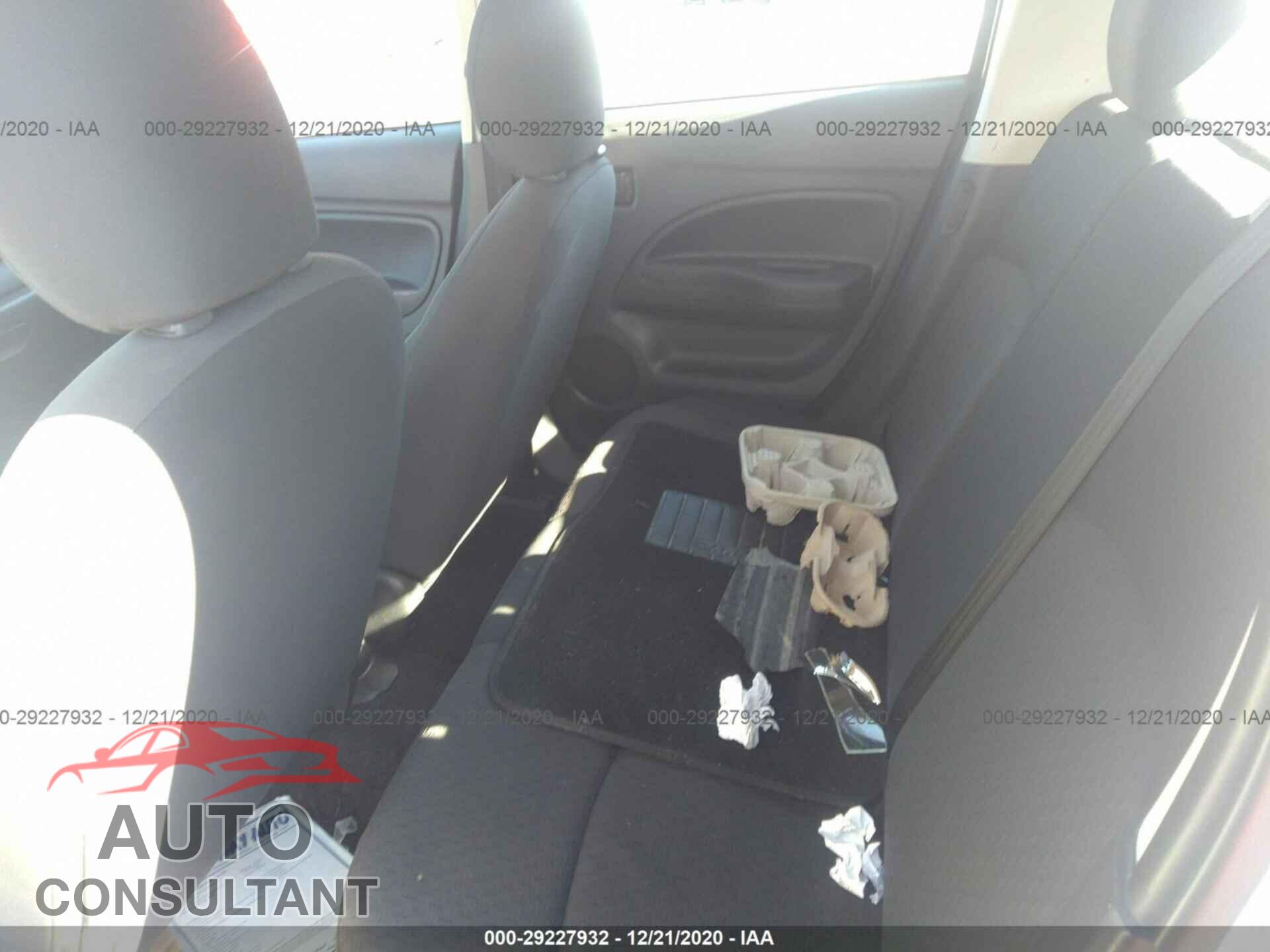 MITSUBISHI MIRAGE 2018 - ML32A3HJ7JH004735