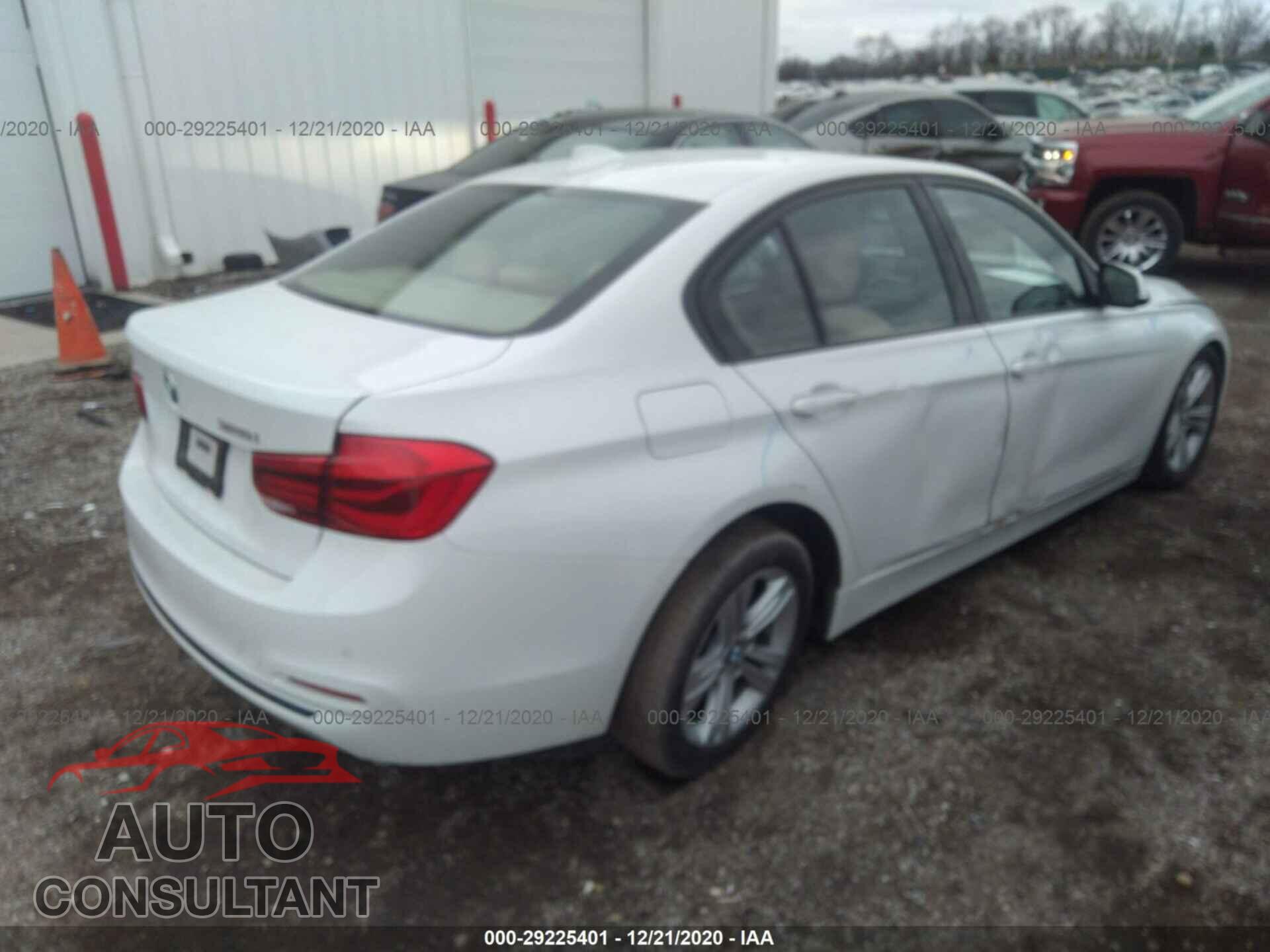 BMW 3 SERIES 2016 - WBA8E3G56GNT77787