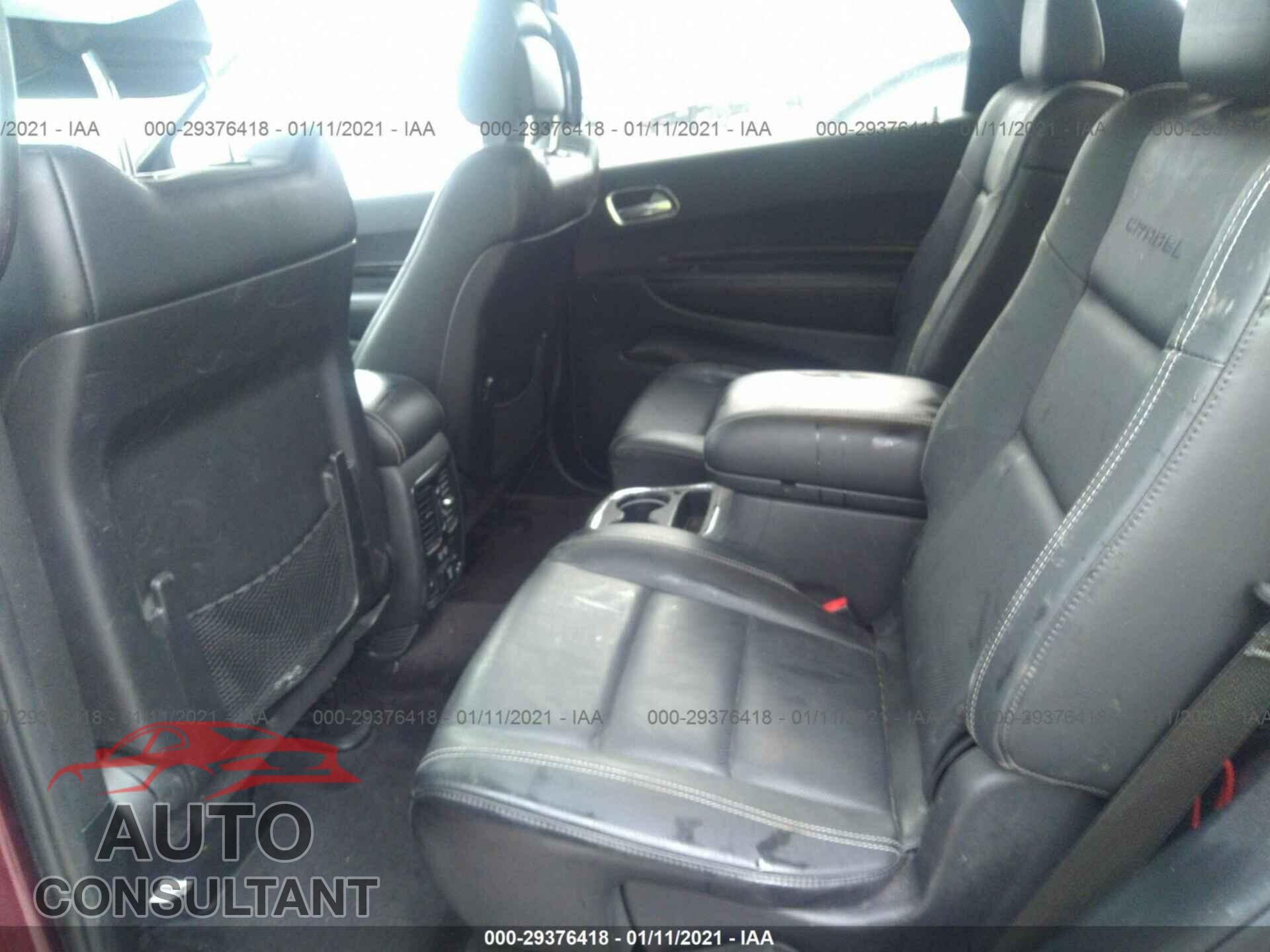DODGE DURANGO 2017 - 1C4SDJET6HC643887