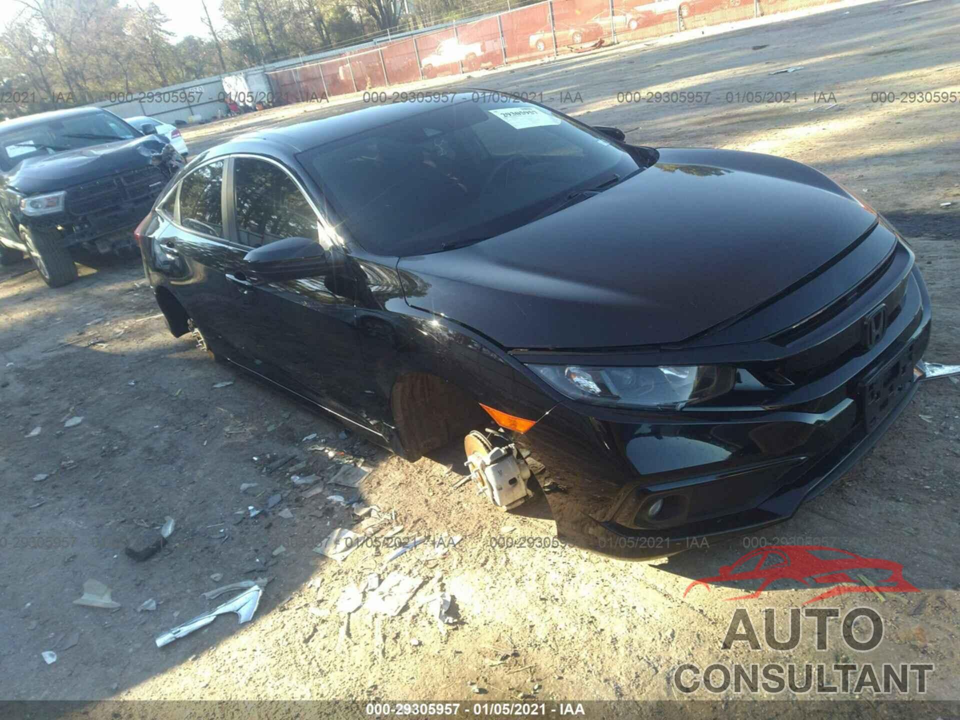 HONDA CIVIC SEDAN 2020 - 19XFC2F89LE003842