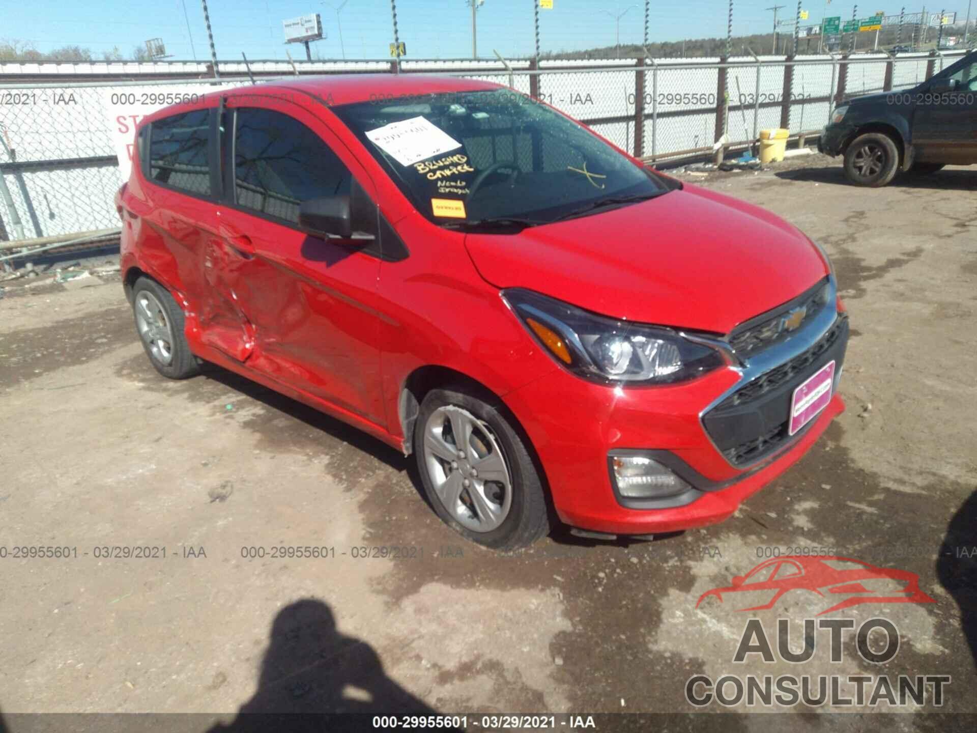CHEVROLET SPARK 2019 - KL8CB6SA3KC720189