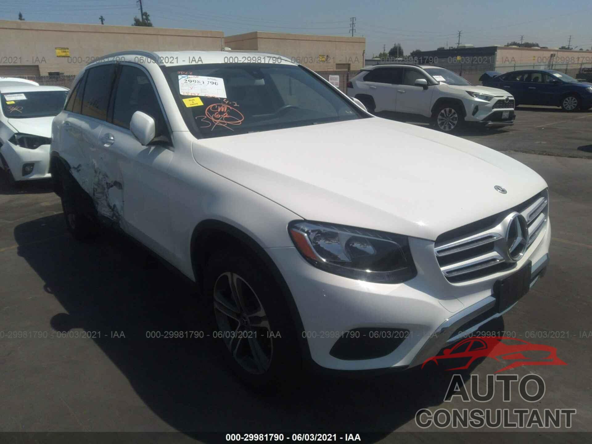 MERCEDES-BENZ GLC 2019 - WDC0G4KB8K1004290