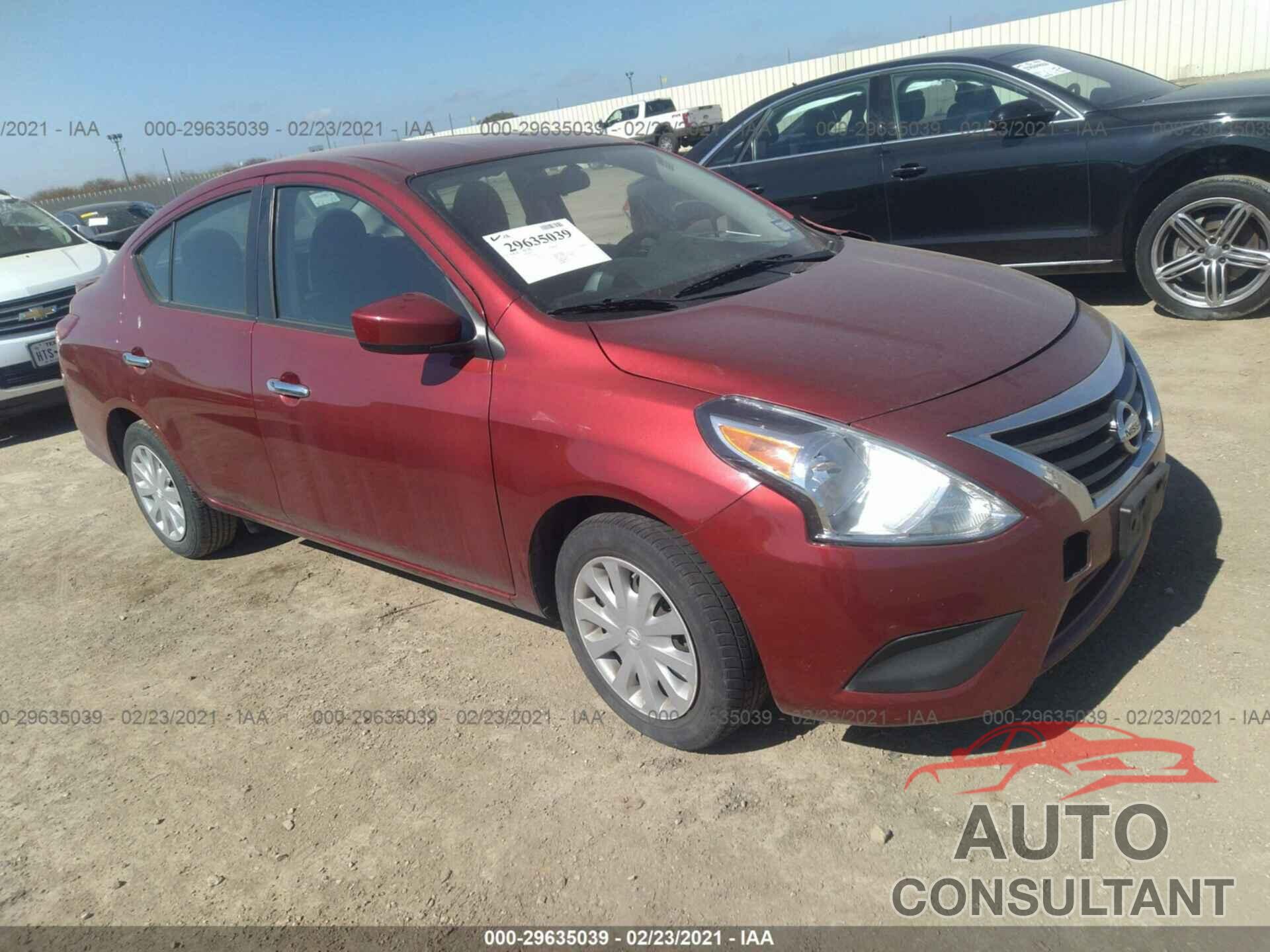 NISSAN VERSA 2016 - 3N1CN7AP0GL857566