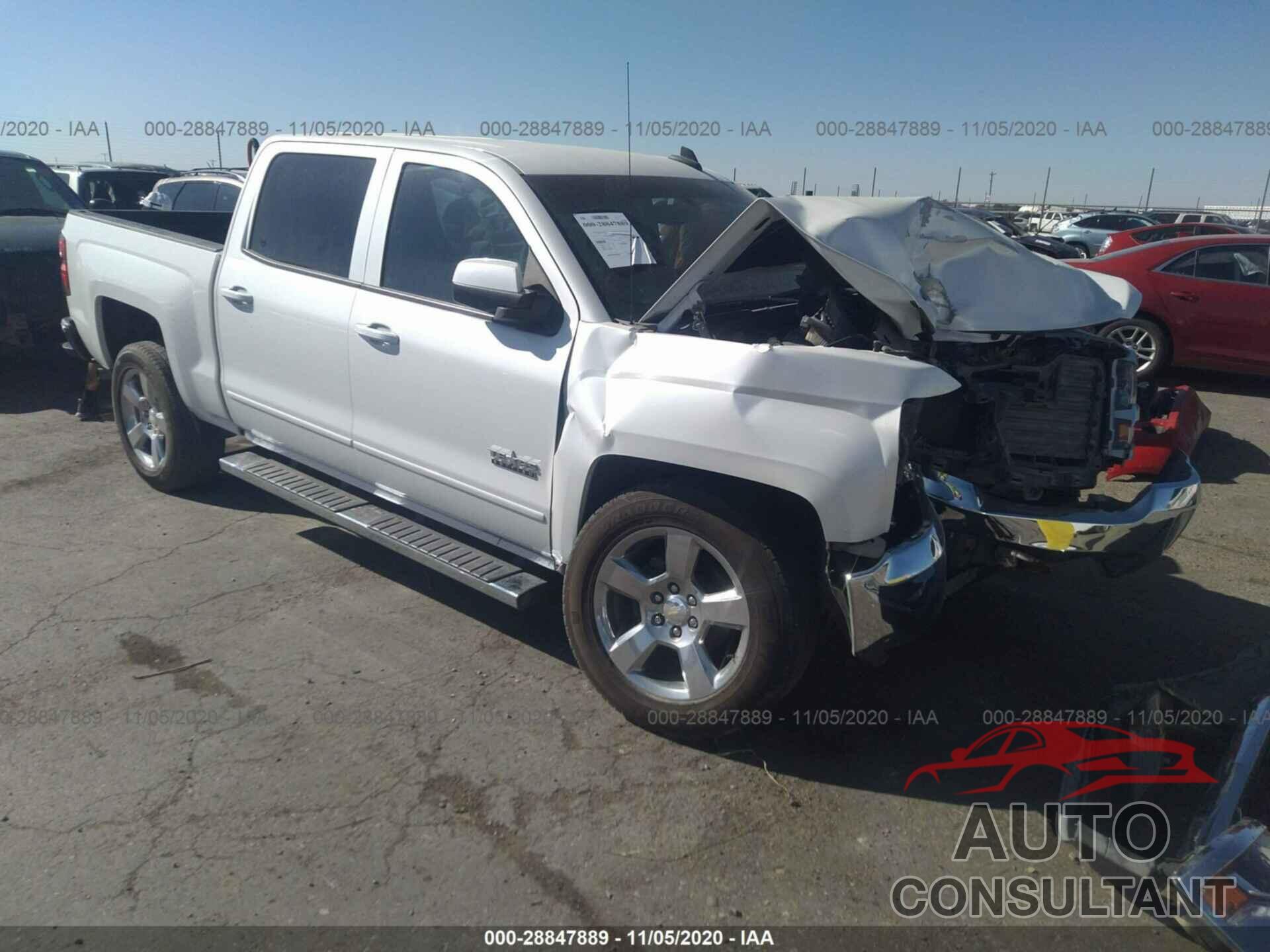 CHEVROLET SILVERADO 1500 2017 - 3GCPCREC4HG321690