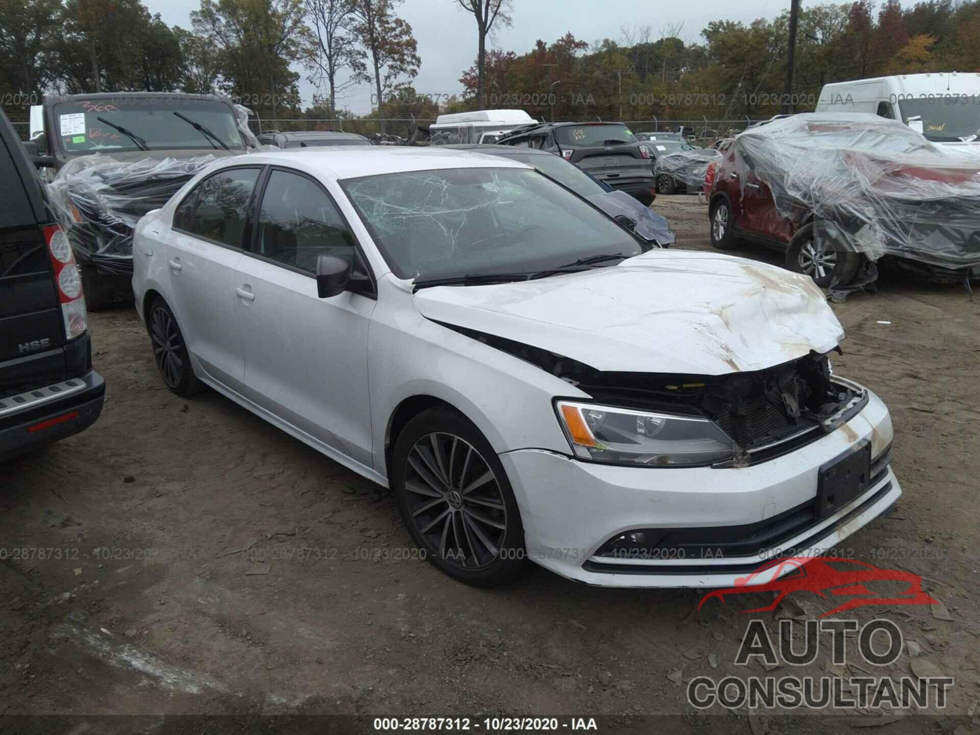 VOLKSWAGEN JETTA SEDAN 2016 - 3VWD17AJ4GM367597