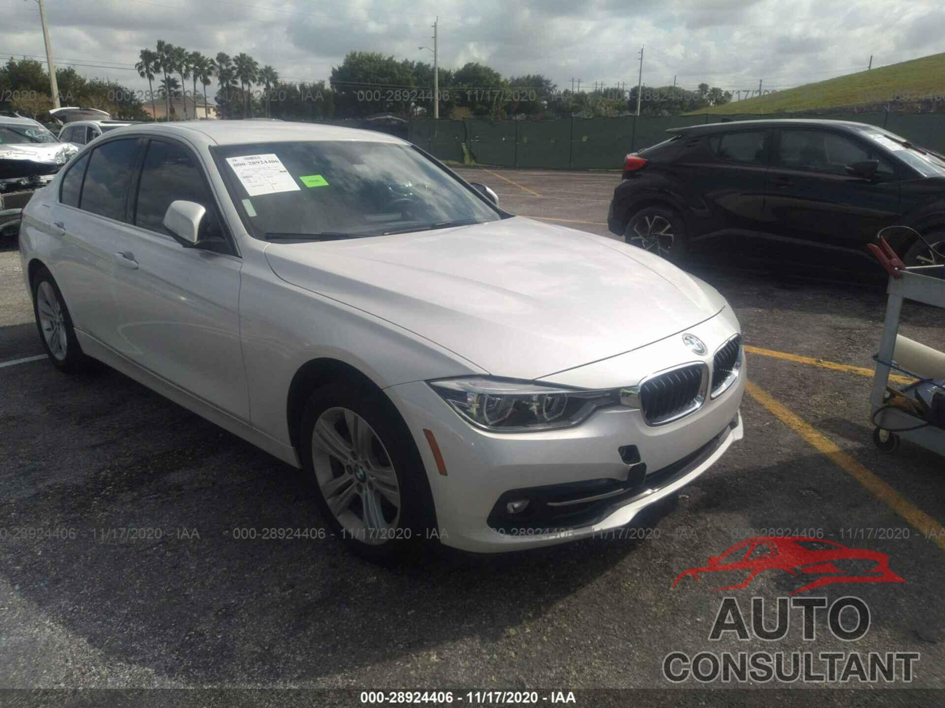 BMW 3 SERIES 2018 - WBA8B9C5XJEE81971