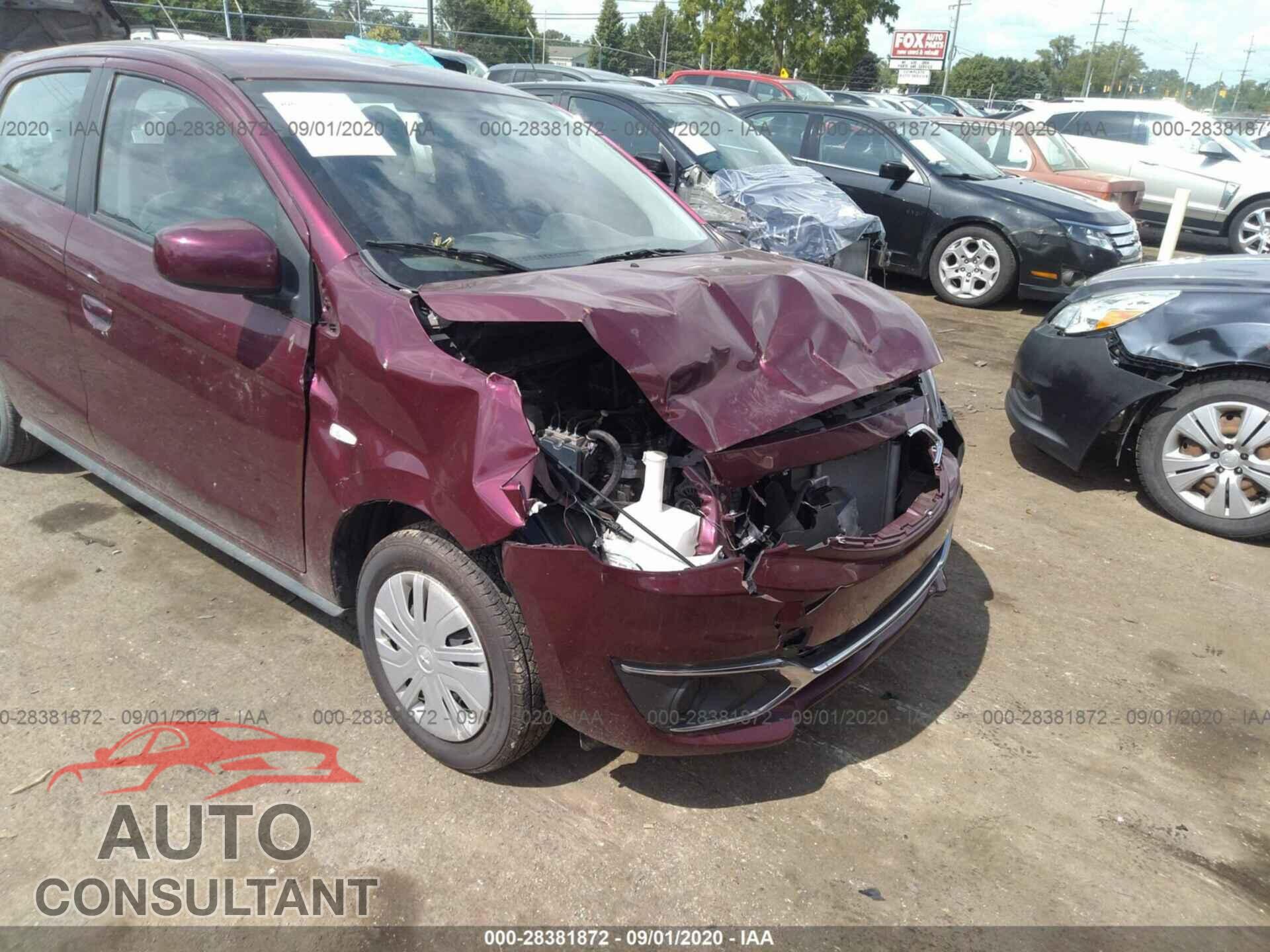 MITSUBISHI MIRAGE 2017 - ML32A3HJ2HH015197