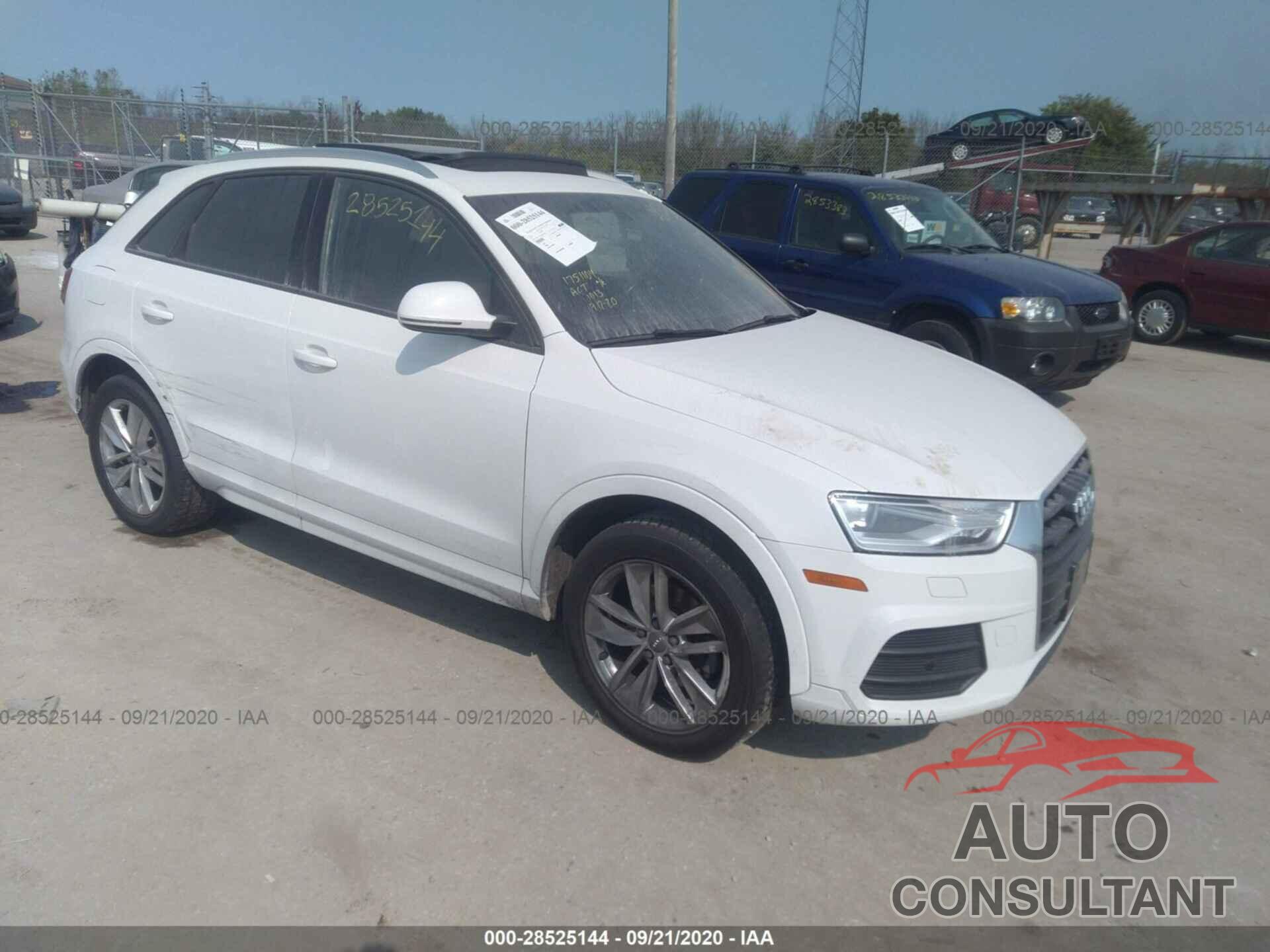 AUDI Q3 2017 - WA1ECCFS2HR005760