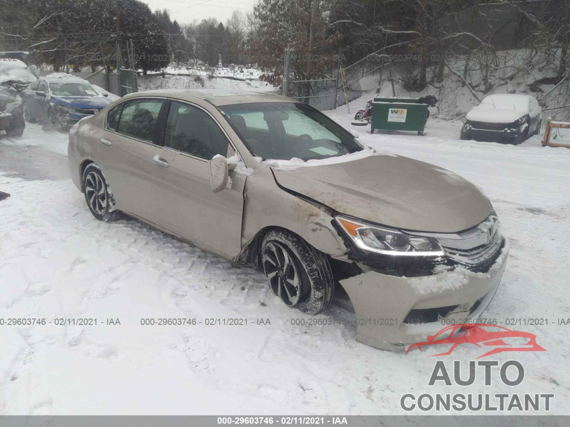 HONDA ACCORD SEDAN 2016 - 1HGCR2F83GA016758