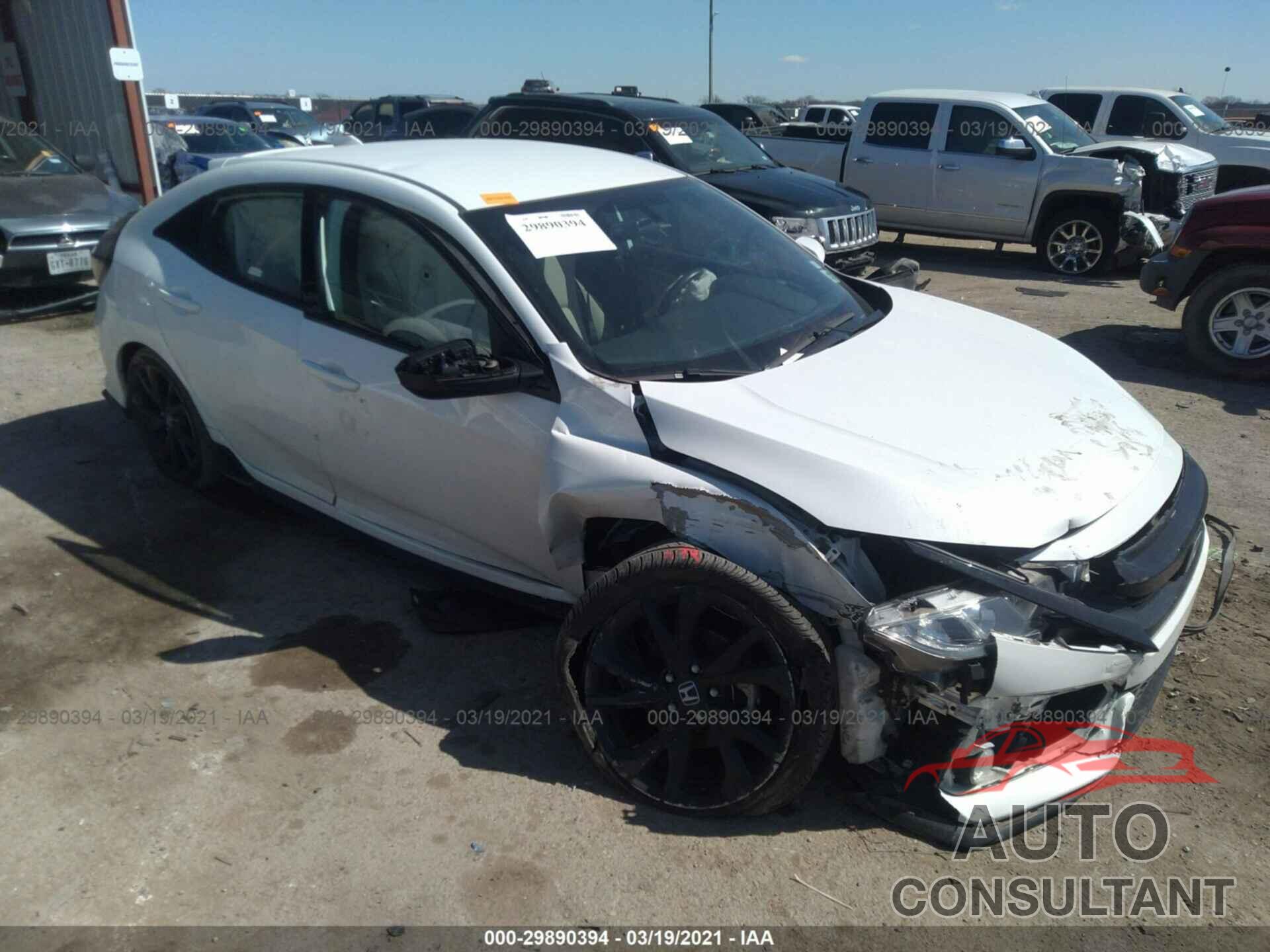 HONDA CIVIC HATCHBACK 2017 - SHHFK7H46HU203796