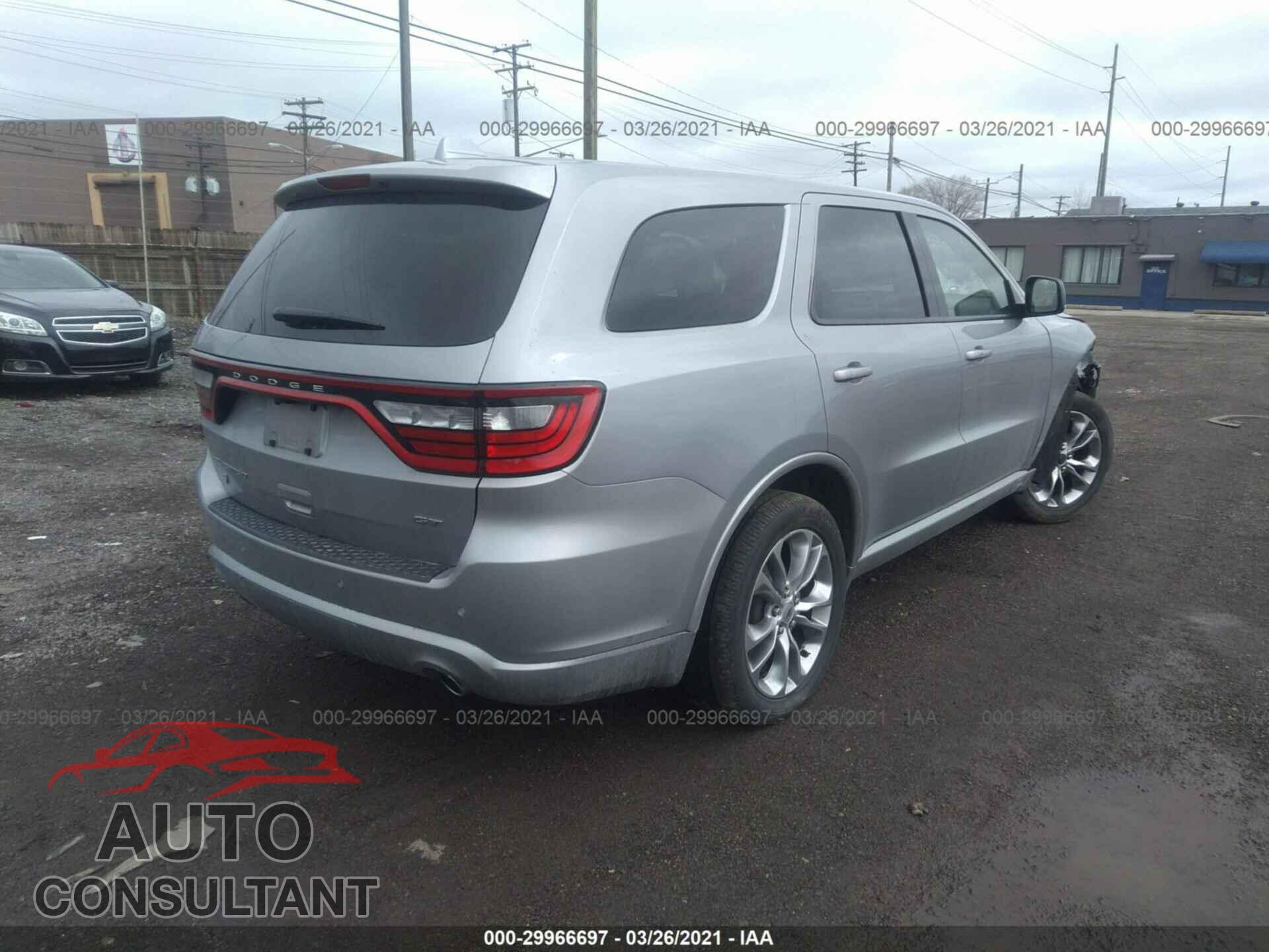 DODGE DURANGO 2020 - 1C4RDJDG5LC286200