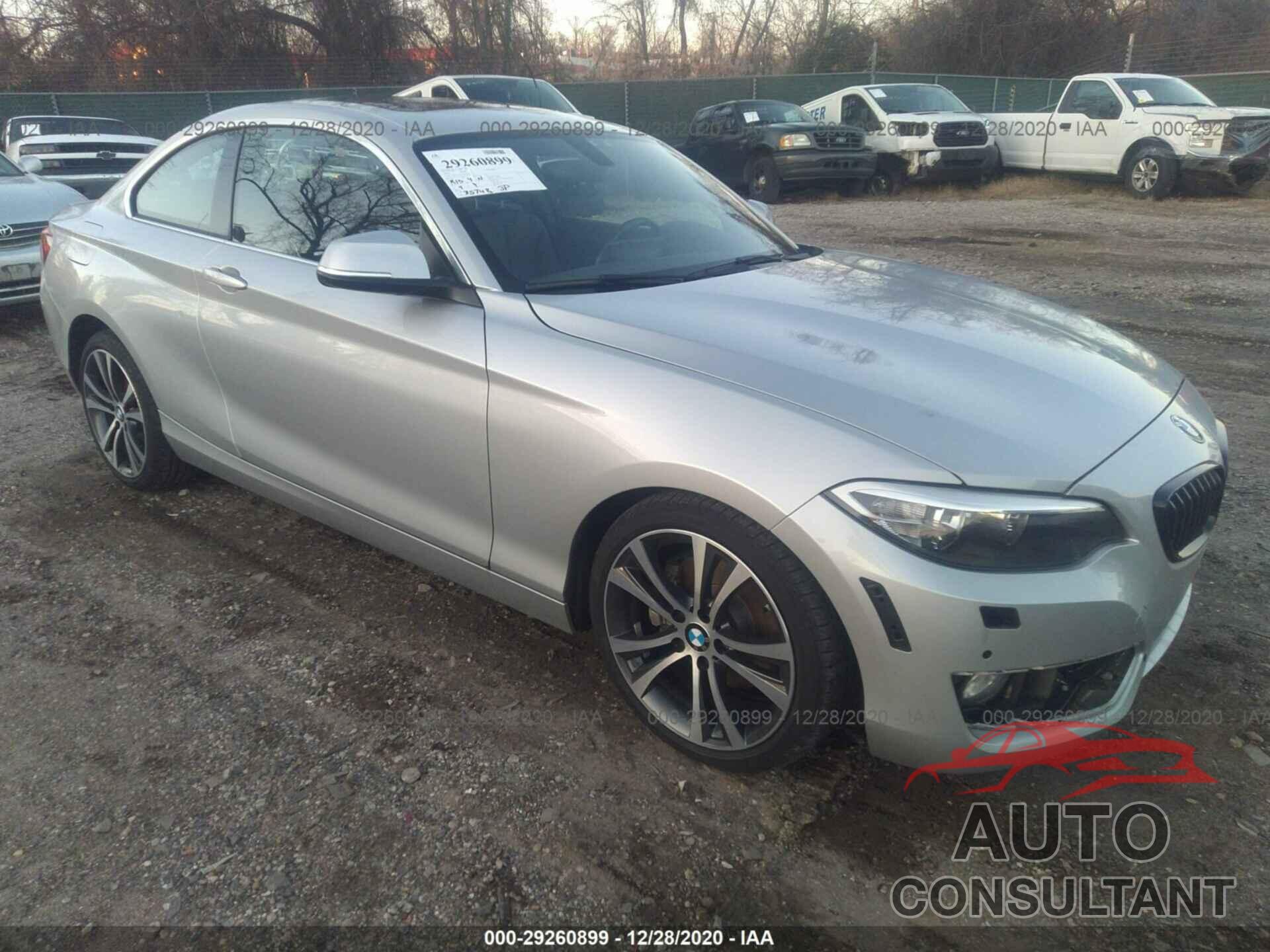 BMW 2 SERIES 2016 - WBA1G9C5XGV726762