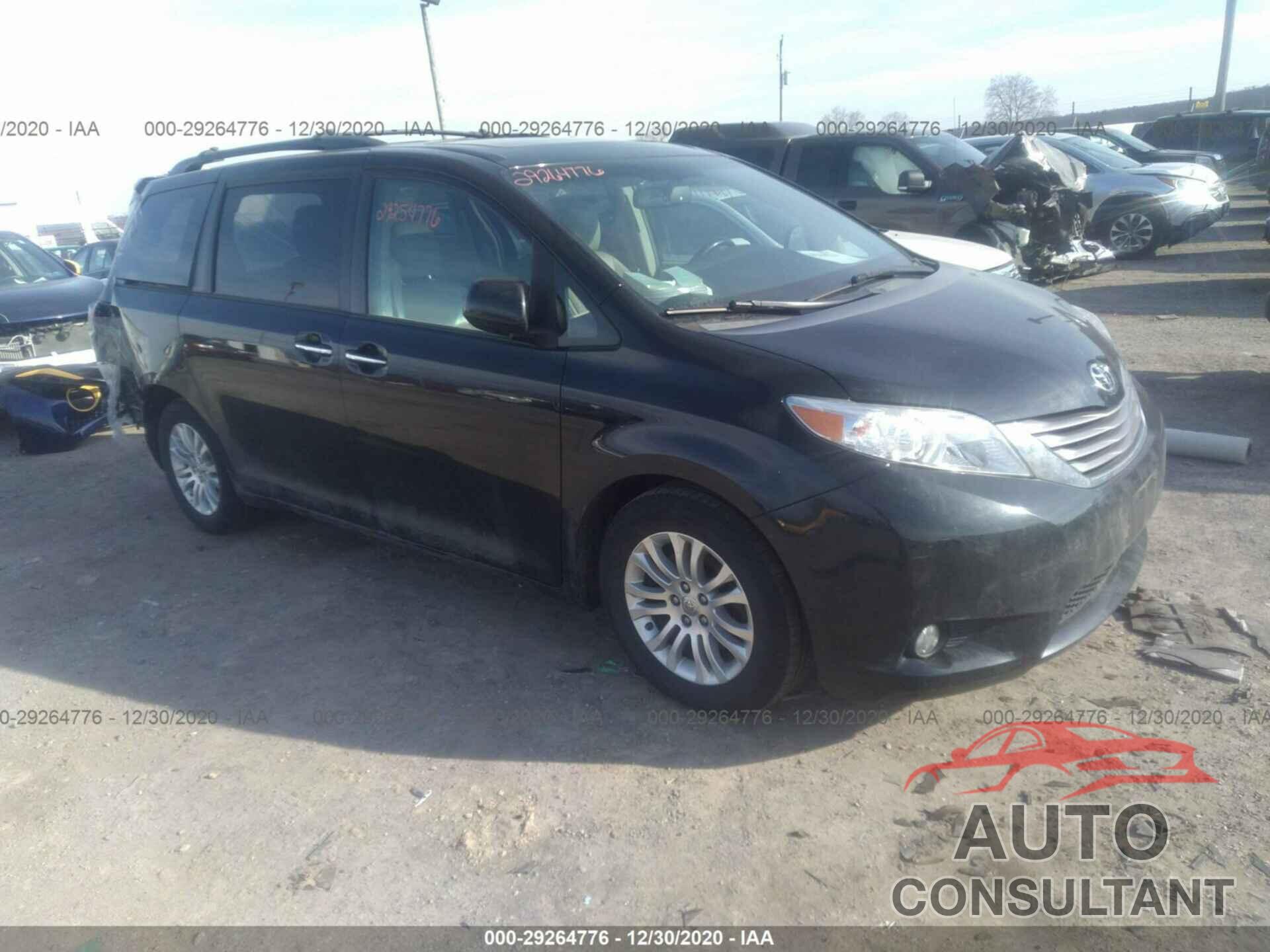 TOYOTA SIENNA 2016 - 5TDYK3DC9GS758011