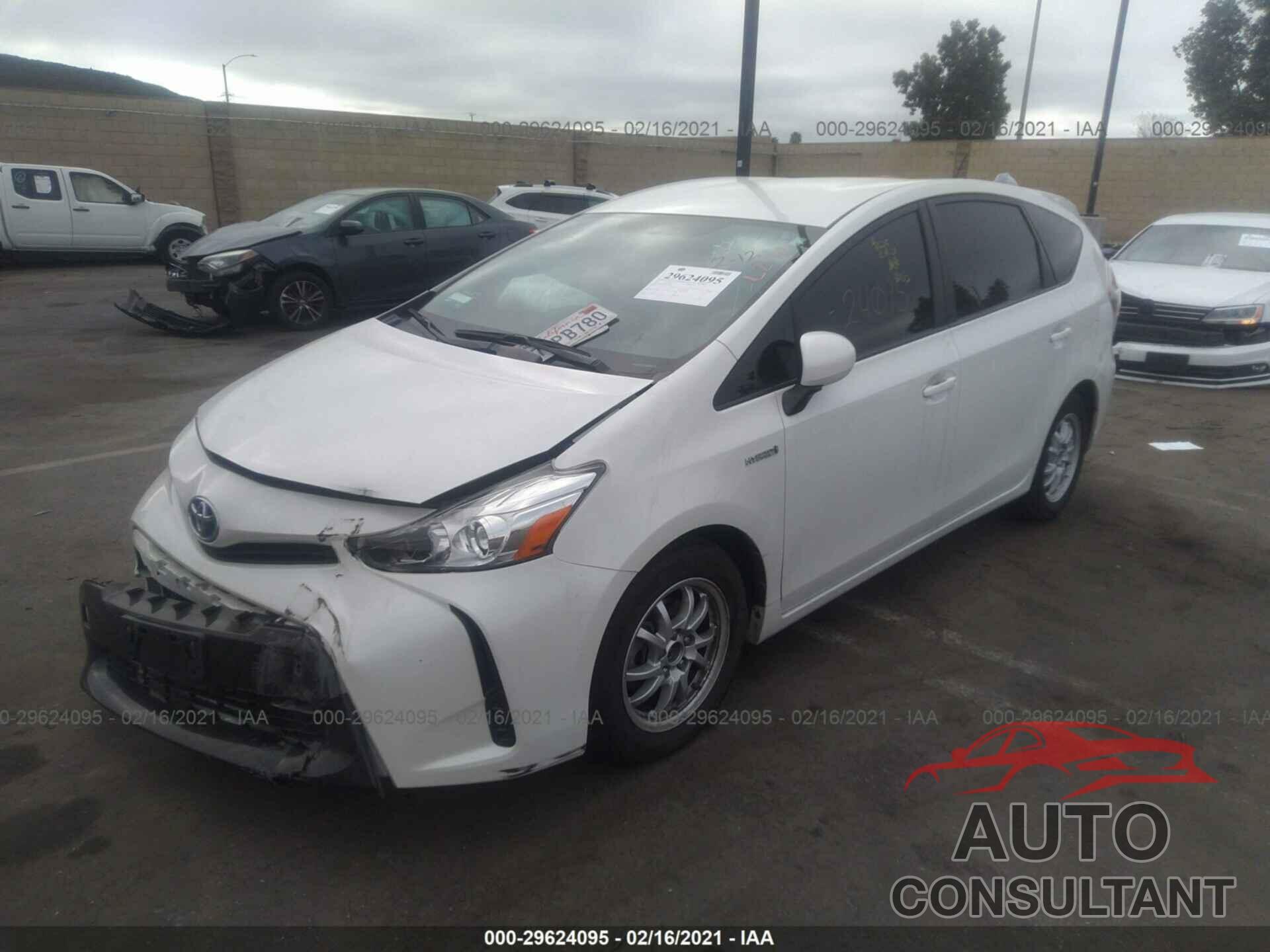 TOYOTA PRIUS V 2016 - JTDZN3EU5GJ054940