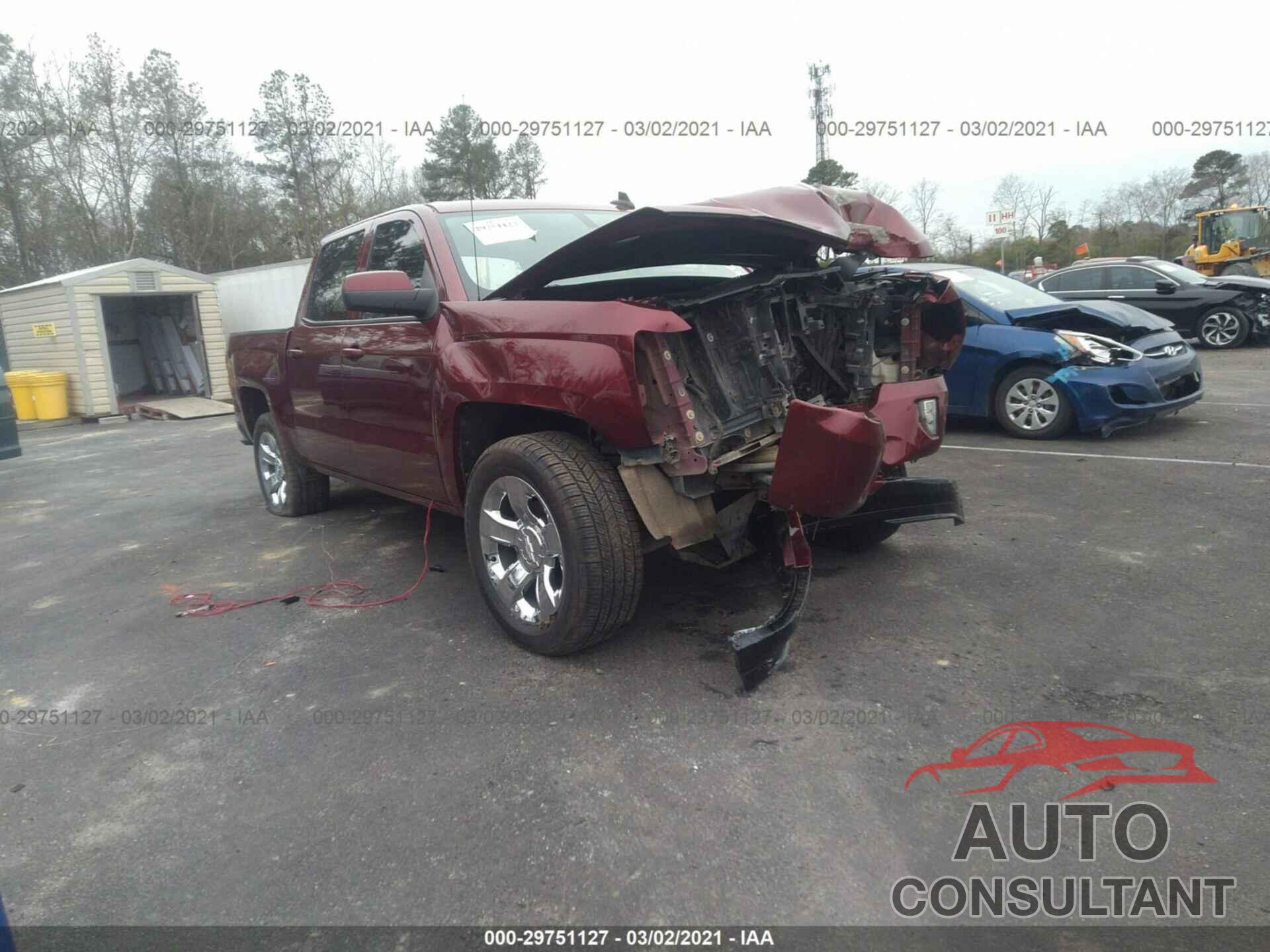 CHEVROLET SILVERADO 1500 2016 - 3GCPCREC0GG194127