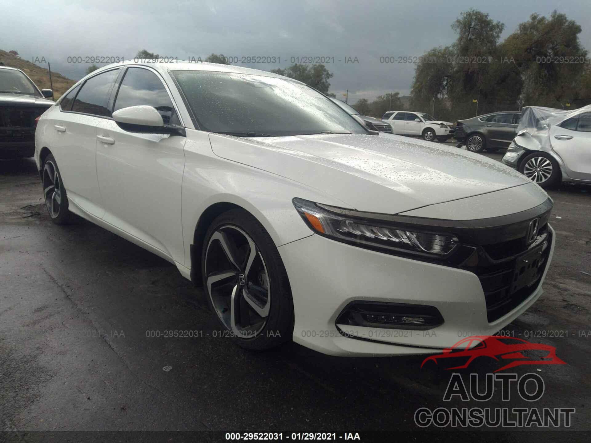 HONDA ACCORD SEDAN 2019 - 1HGCV1F3XKA124670