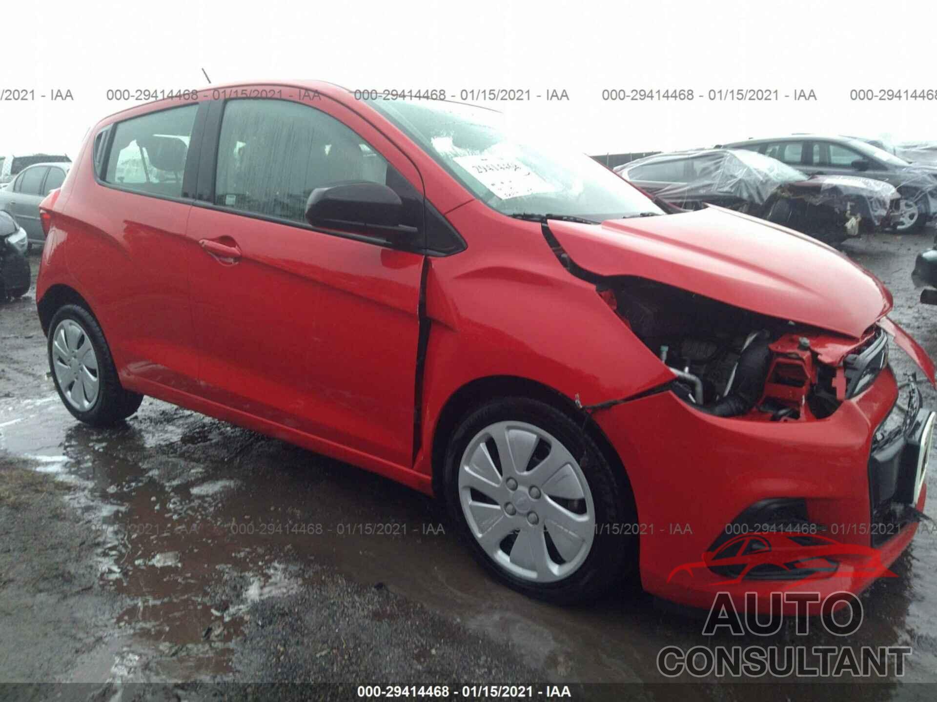 CHEVROLET SPARK 2018 - KL8CA6SAXJC477398