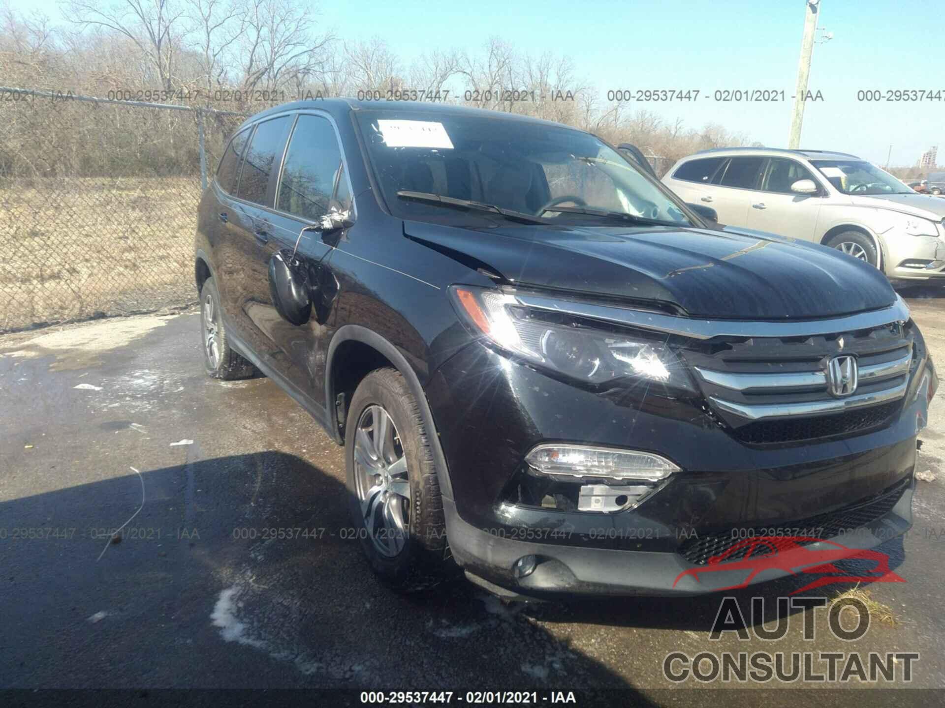 HONDA PILOT 2016 - 5FNYF5H35GB028479