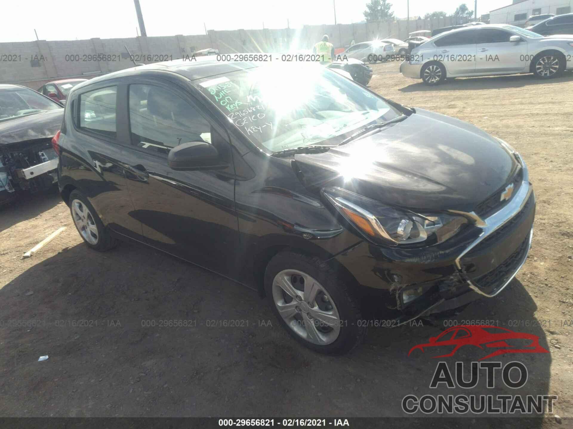 CHEVROLET SPARK 2019 - KL8CB6SA8KC748005